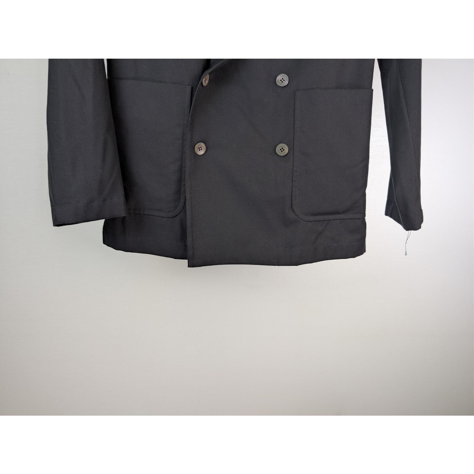 Dries Van Noten o1rshd1 Caplans Blazer Jacket in Black Size US S / EU 44-46 / 1 - 4 Thumbnail