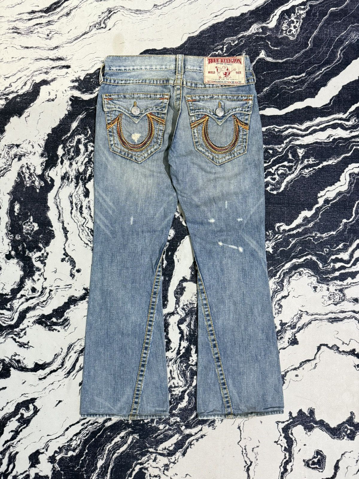 True Religion True religion world tour section rainbow joey jeans Size US 30 / EU 46 - 1 Thumbnail