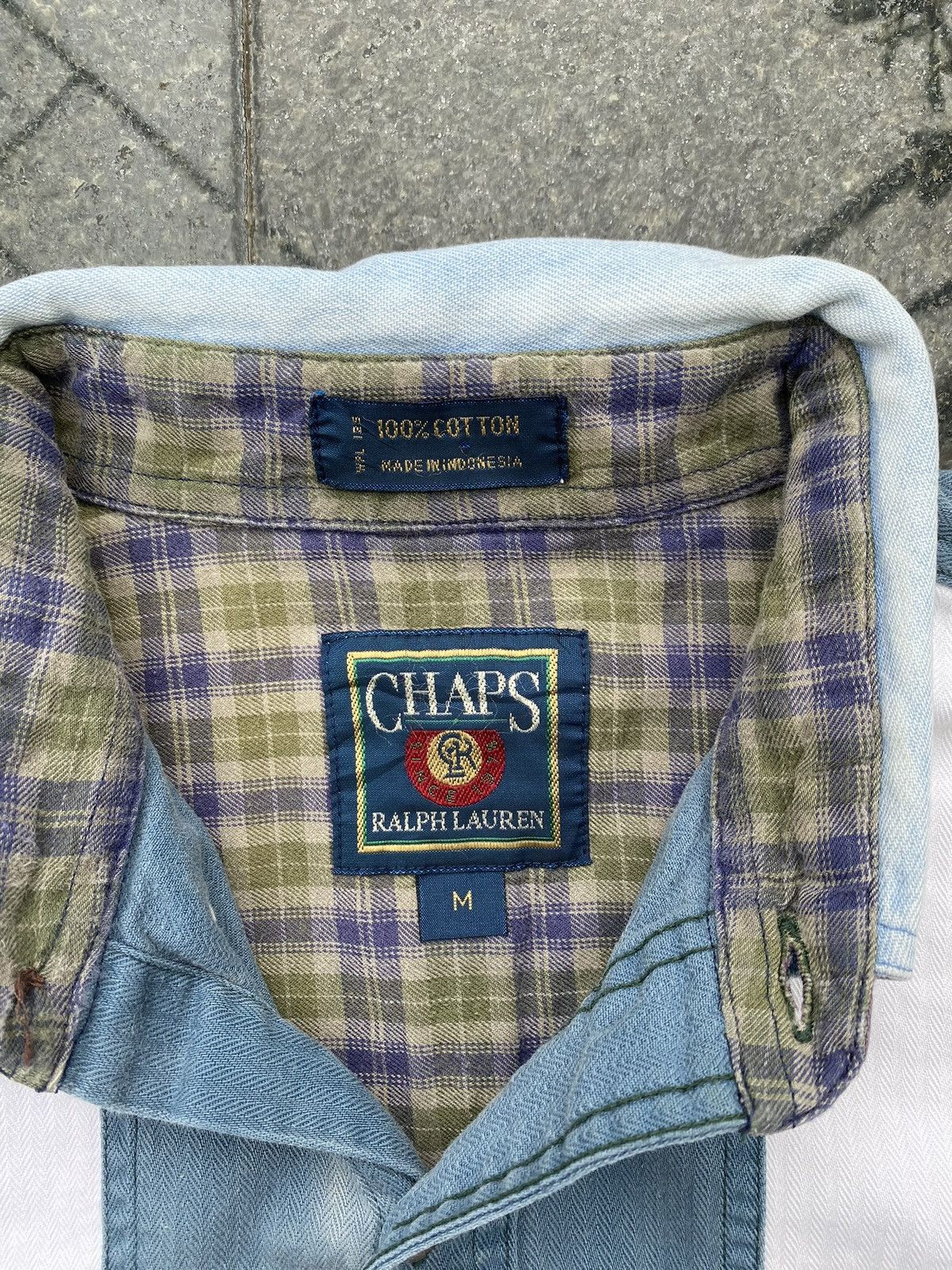 Chaps Ralph Lauren × Vintage 90’s CHAPS RL RARE Y2K RETRO OLD MONEY LOGO Size US M / EU 48-50 / 2 - 10 Thumbnail