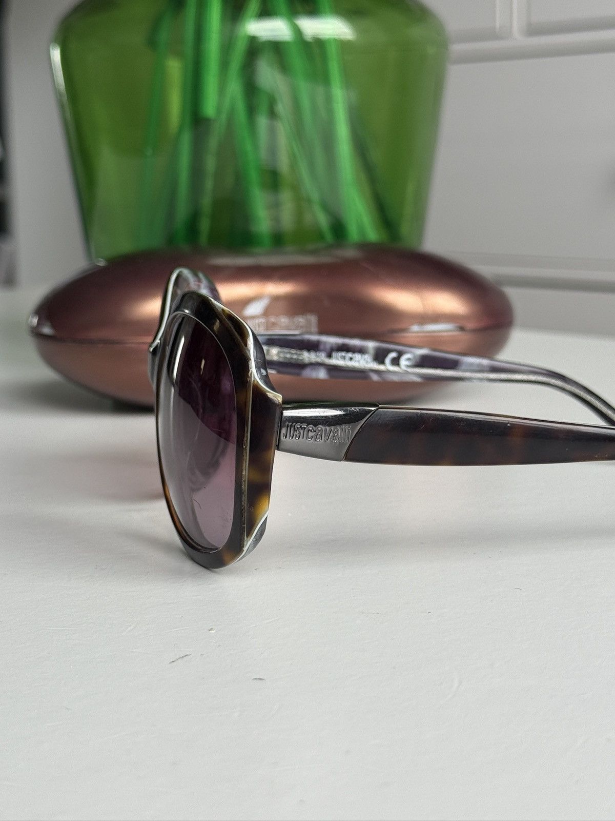 Designer Vintage y2k Just Cavalli oversized sunglasses designer luxury Size ONE SIZE - 5 Thumbnail