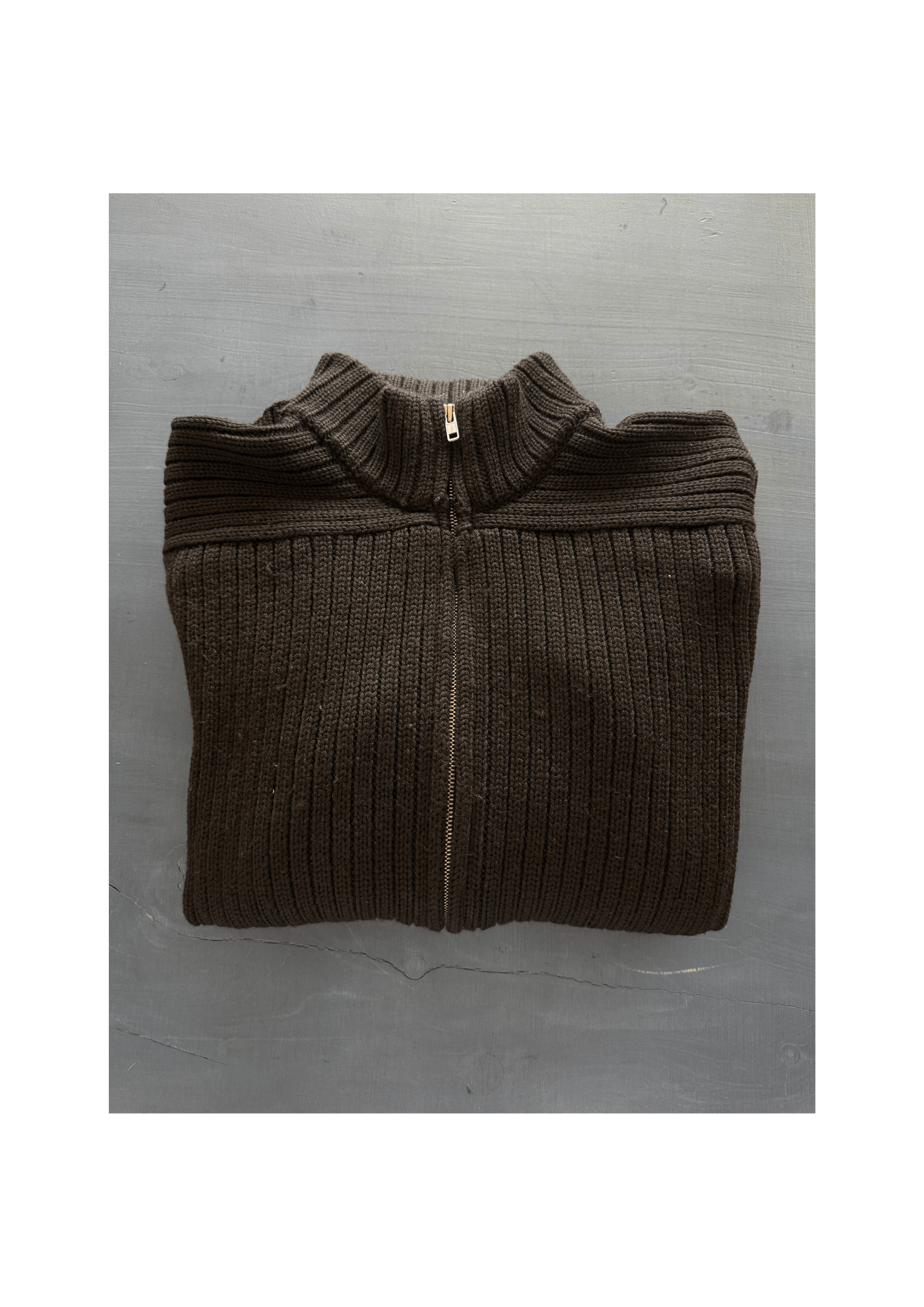 agnes b. Rib-knit cardigan Size US L / EU 52-54 / 3 - 4 Thumbnail