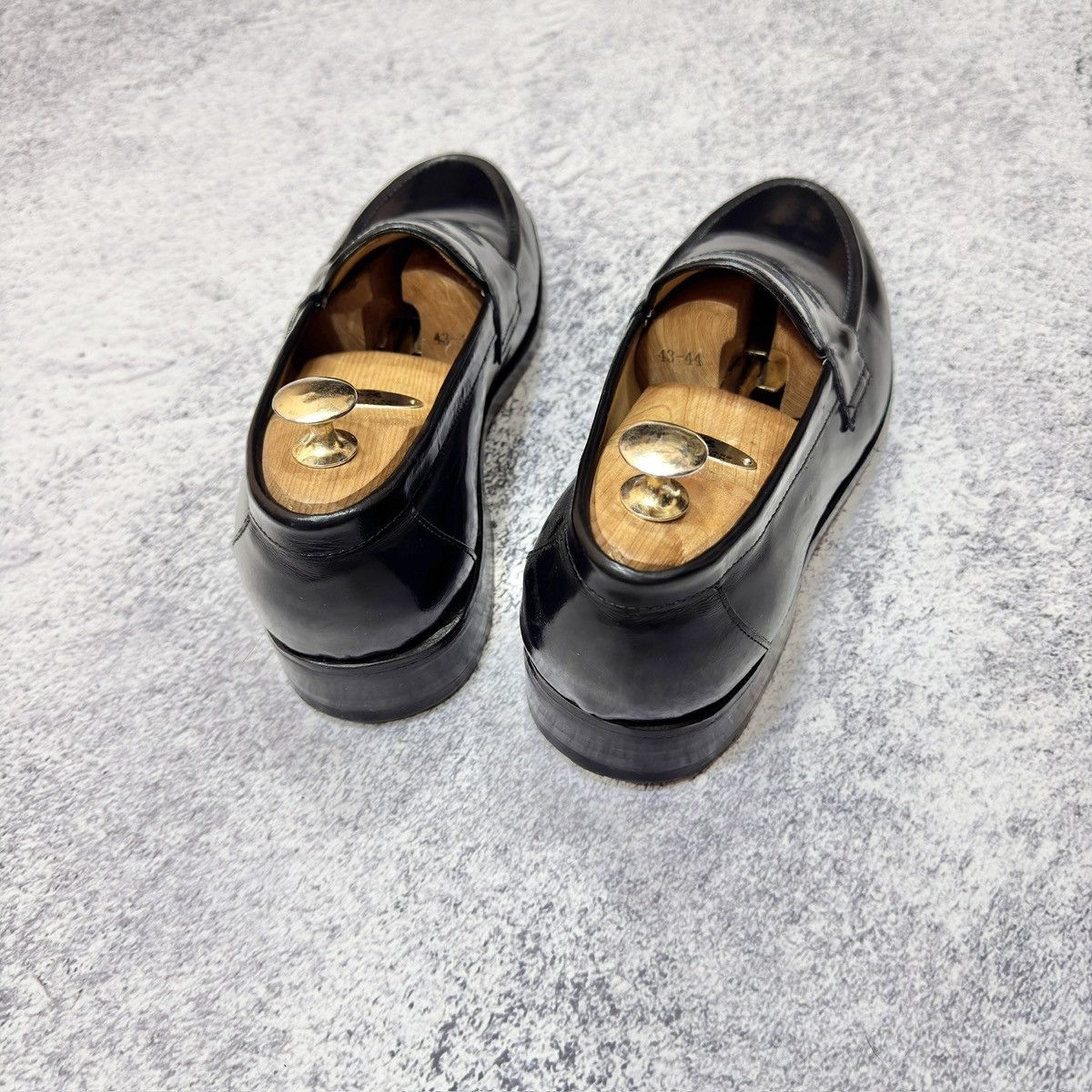 Designer × Handmade Samuel Windsor Penny Loafers US9 UK8 EU42 Size US 9 / EU 42 - 9 Thumbnail