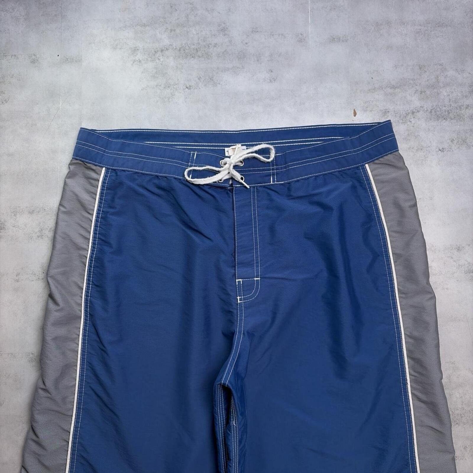 Other Y2K Blue Crazy Shirt Surf Hawaii Grunge Baggy Board Shorts Size US 38 / EU 54 - 2 Thumbnail