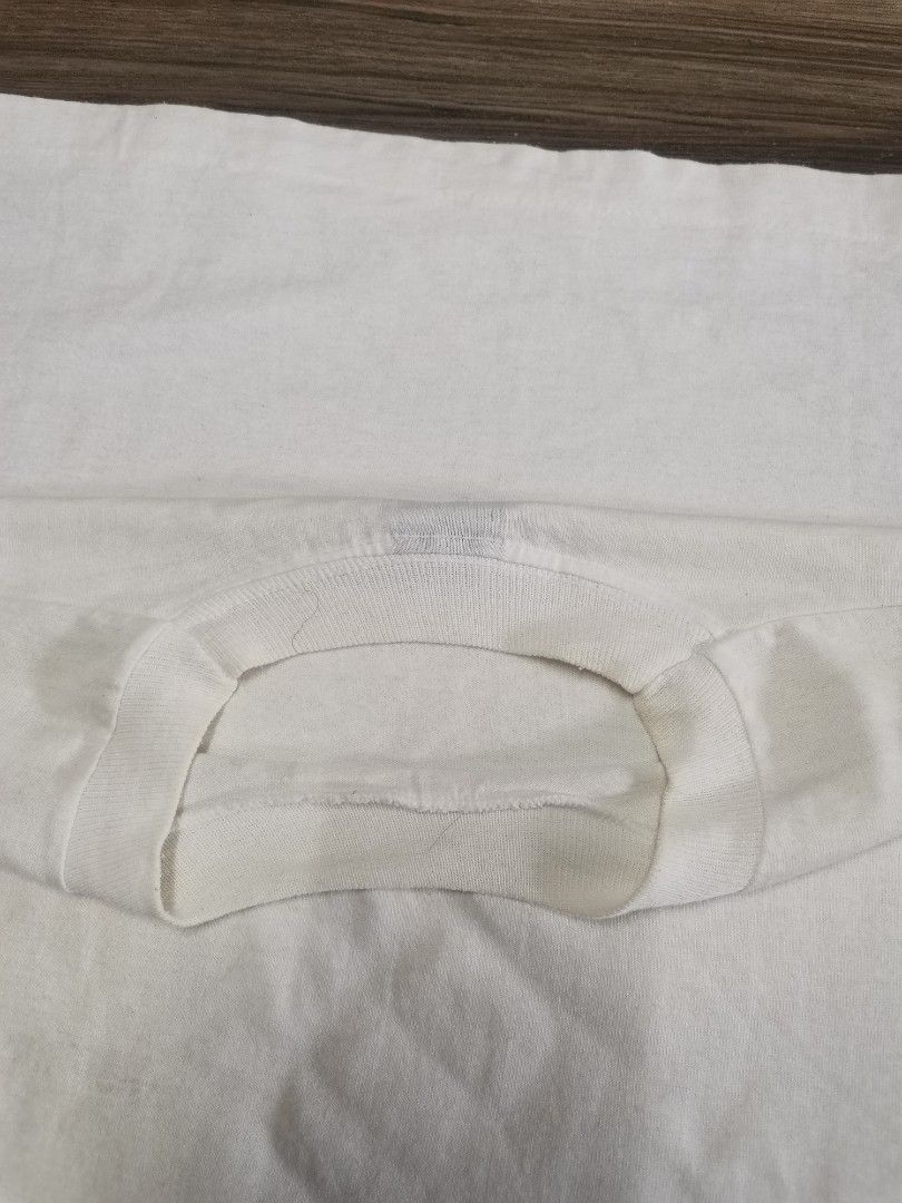 Other VINTAGE 80S SCREEN STAR BEST WHITE PLAIN Size US L / EU 52-54 / 3 - 6 Thumbnail