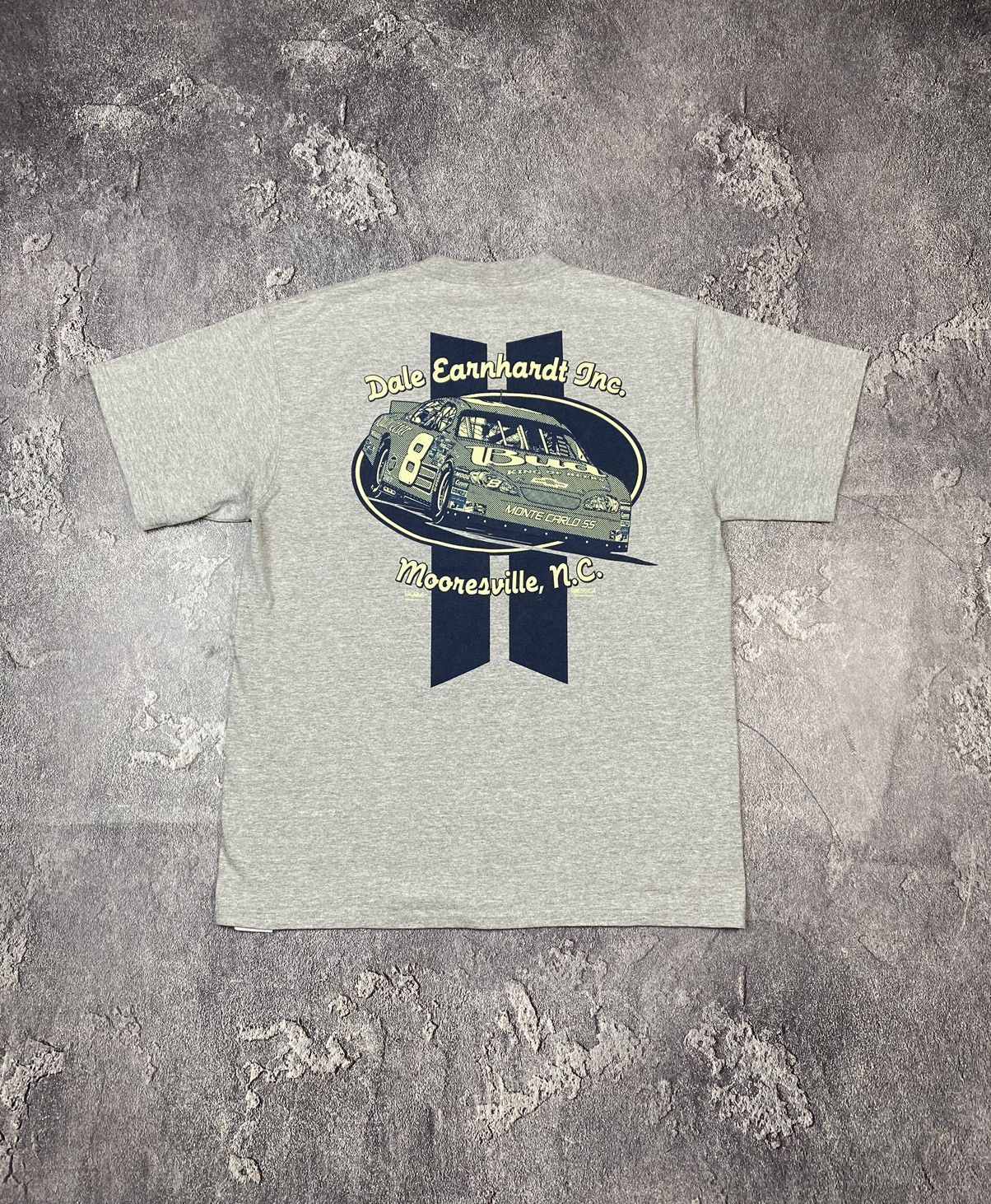 NASCAR × Vintage Vintage 00s NASCAR Dale Earnhardt Racing Car T-shirt Size US XL / EU 56 / 4 - 1 Thumbnail