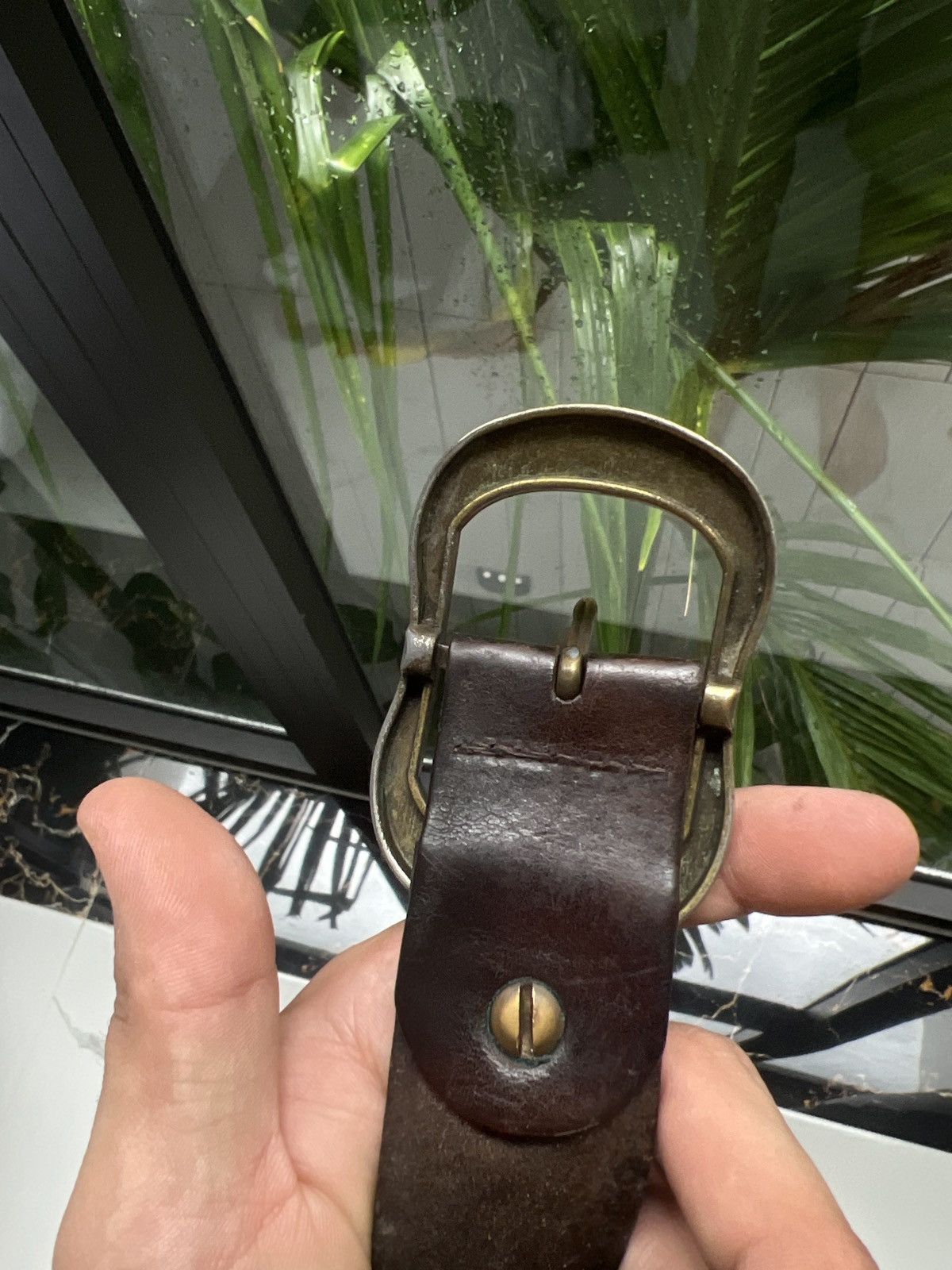 Evisu × Vintage 90’s EVISU RARE BELT LEATHER BIG LOGO Y2K Size ONE SIZE - 8 Thumbnail