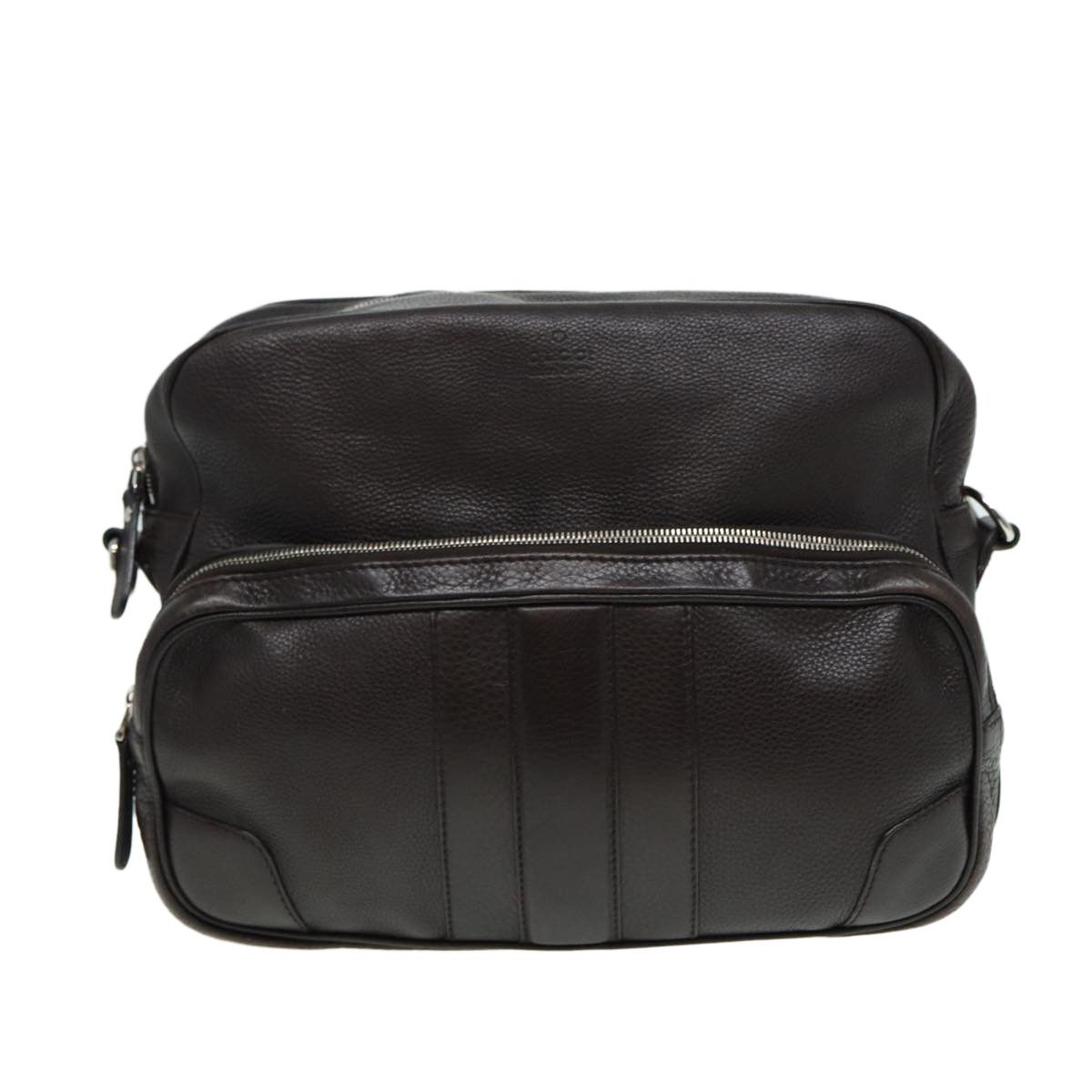 Gucci Brown Leather Shoulder Bag (Pre-Owned) Size ONE SIZE - 1 Thumbnail