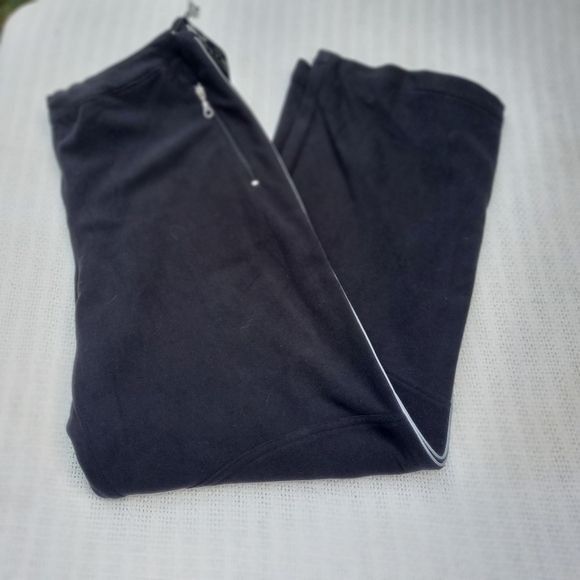 Designer B.U.M. Original Black Fleece Cinched Sz XL Pants Size 34" / US 12 / IT 48 - 4 Thumbnail