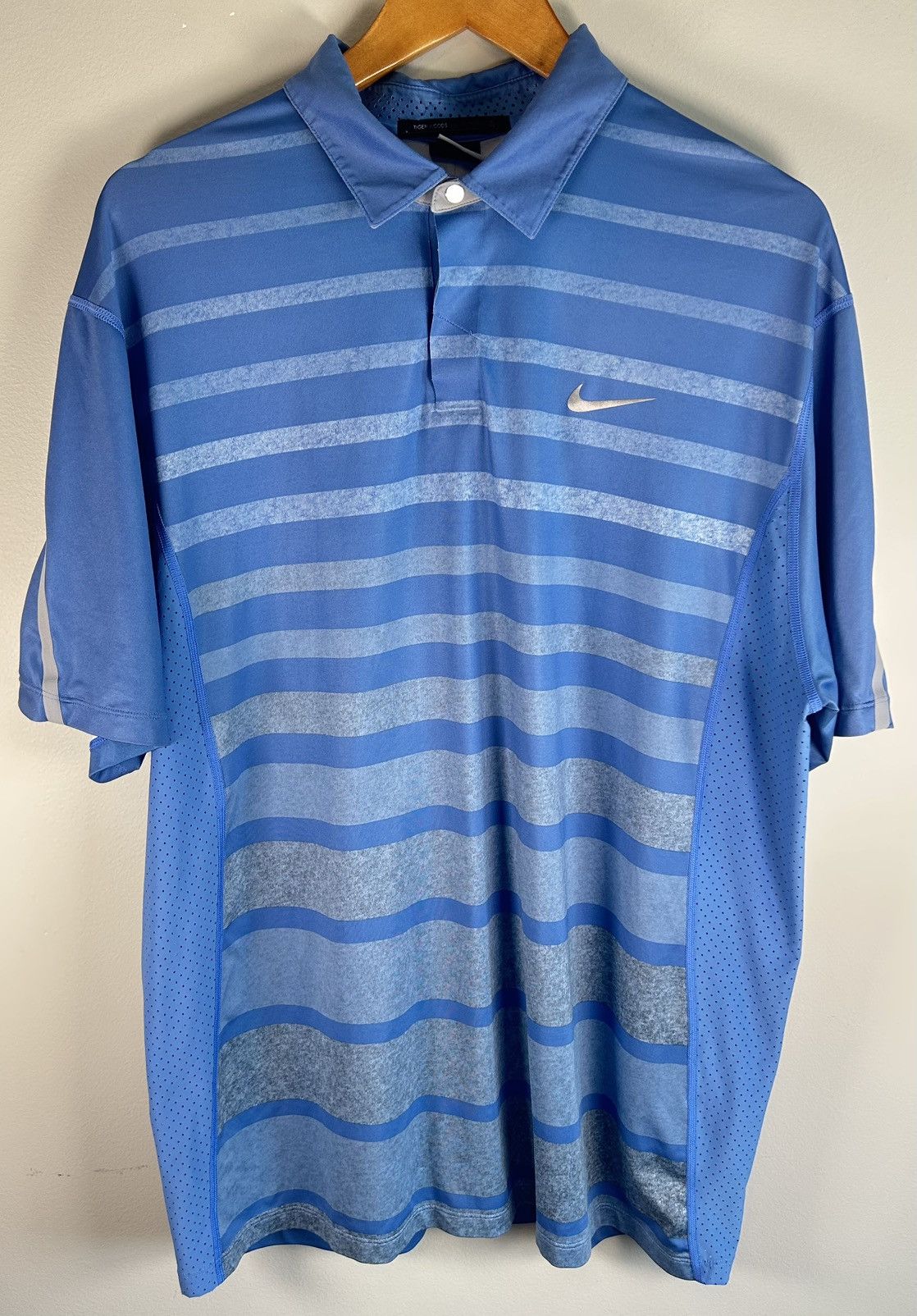Nike × Tiger Woods Nike TW Tiger Woods Collection Men’s Polo Golf Shirt L Size US L / EU 52-54 / 3 - 5 Thumbnail