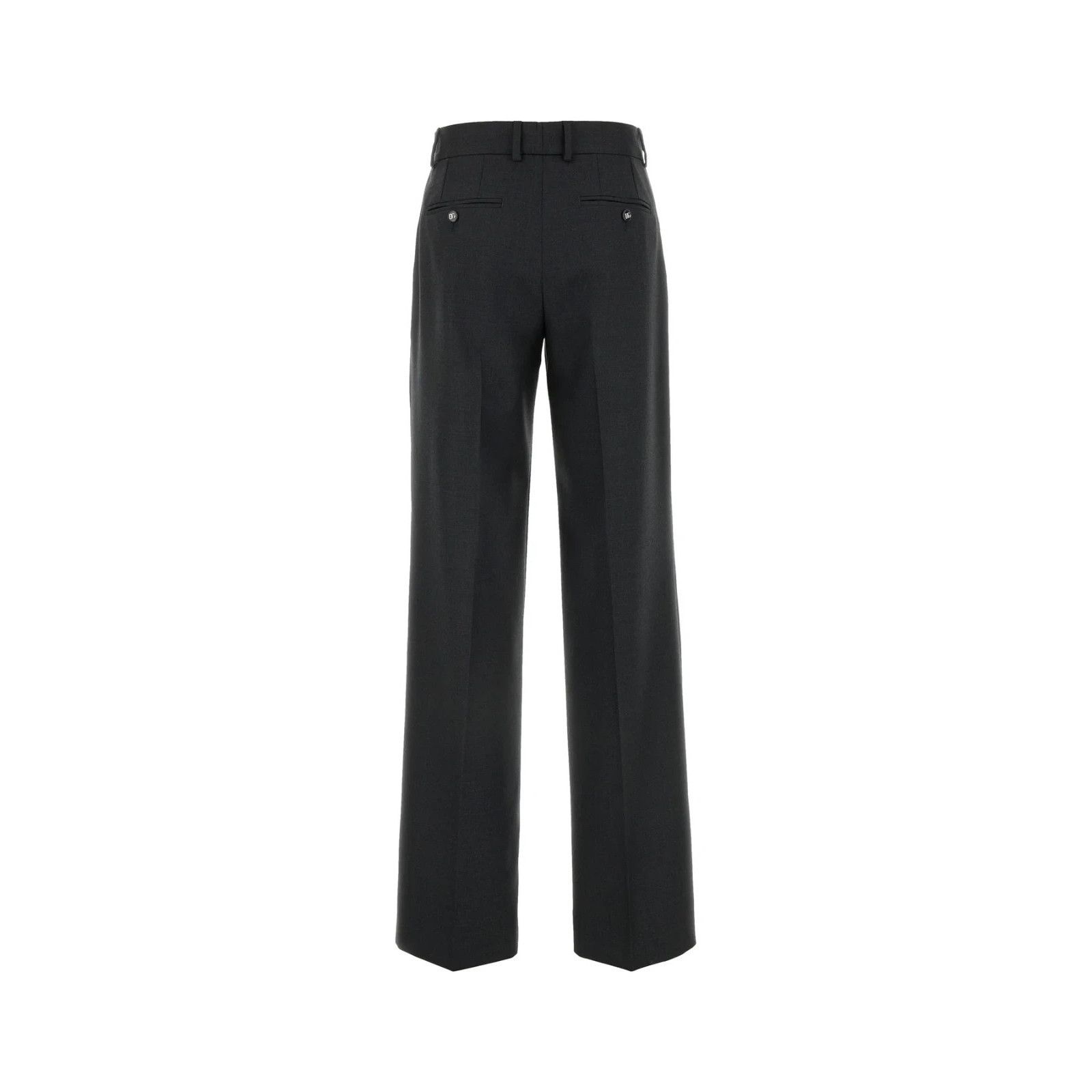 Dolce & Gabbana DOLCE & GABBANA Grey Graphite Wool Pant New & Authentic (Wom Size 27" / US 4 / IT 40 - 2 Thumbnail