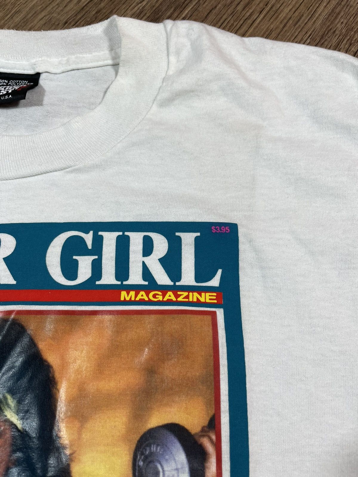 Vintage Vintage 80s Cover Girl Magazine T Shirt Very Rare Size US M / EU 48-50 / 2 - 4 Thumbnail