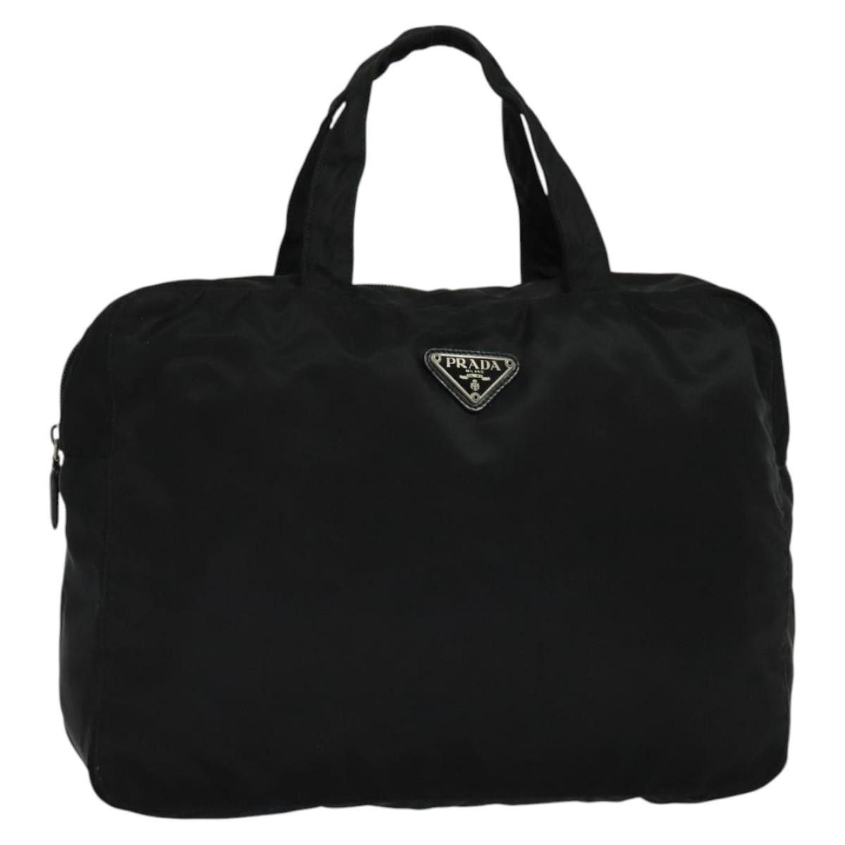 Prada Prada Vintage Zip Handbag Tessuto Size ONE SIZE - 1 Thumbnail