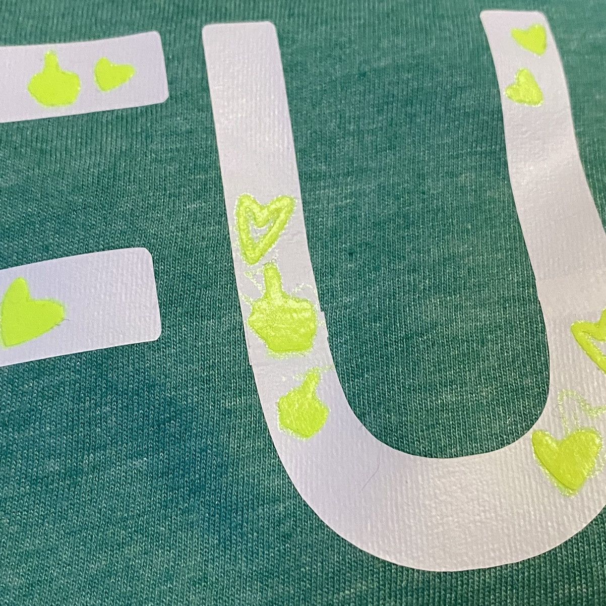 Other Neon, Custom, Glow In The Dark, F Word, Hooded Unisex Tee Size XL / US 12-14 / IT 48-50 - 8 Thumbnail