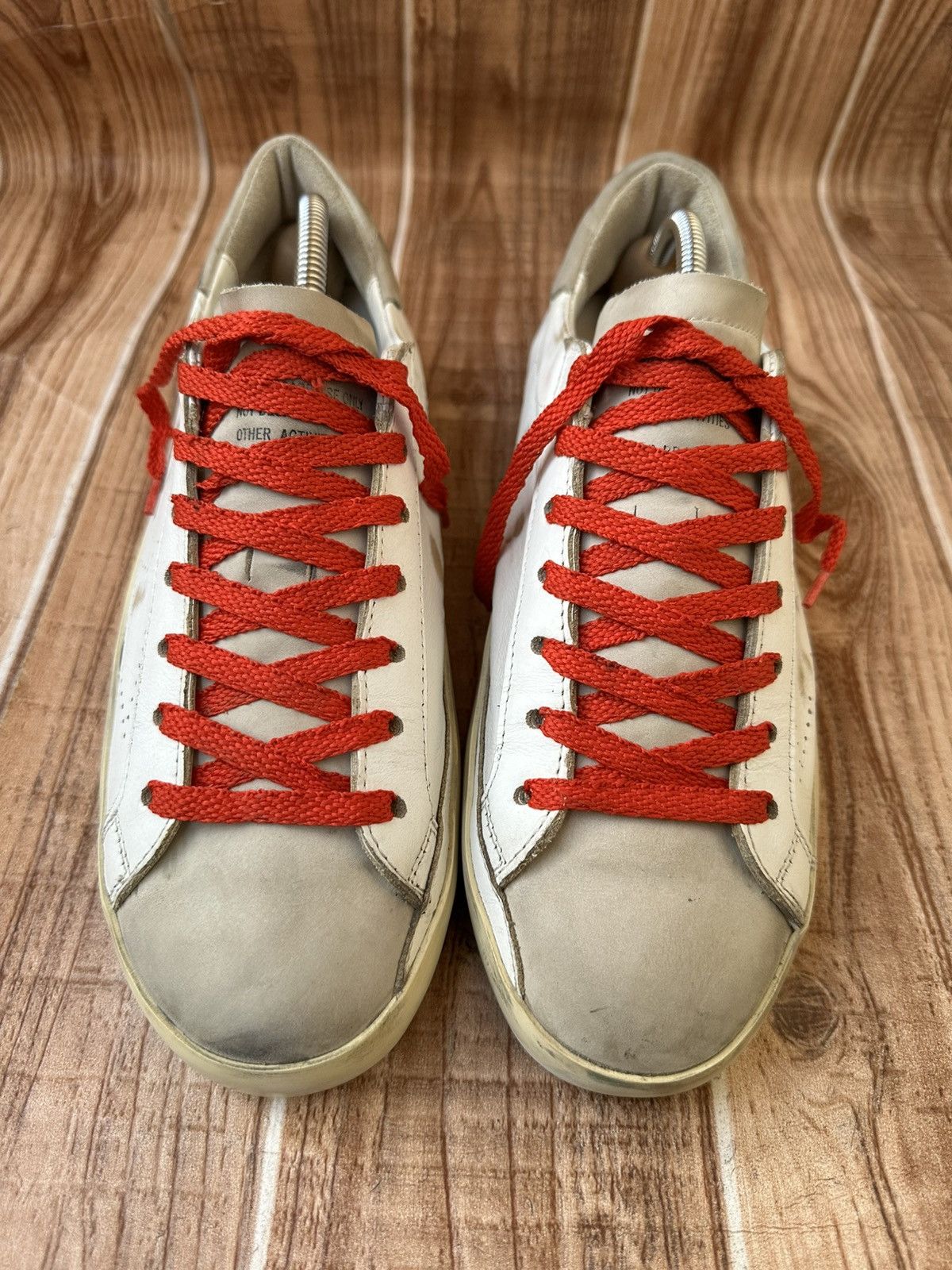Golden Goose Golden Goose Superstar White Leather Nubuck Low Top Sneaks Size US 9 / EU 42 - 2 Thumbnail