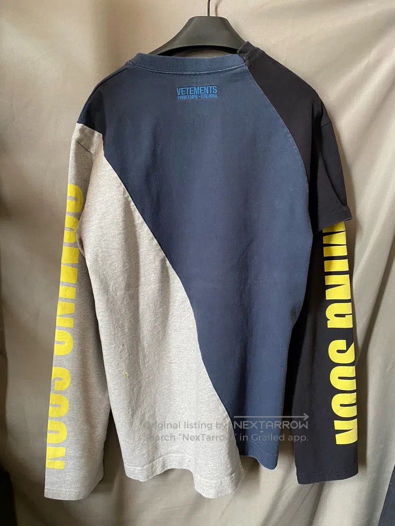 Vetements Vetements Patchwork Long Sleeve Size US M / EU 48-50 / 2 - 5 Thumbnail