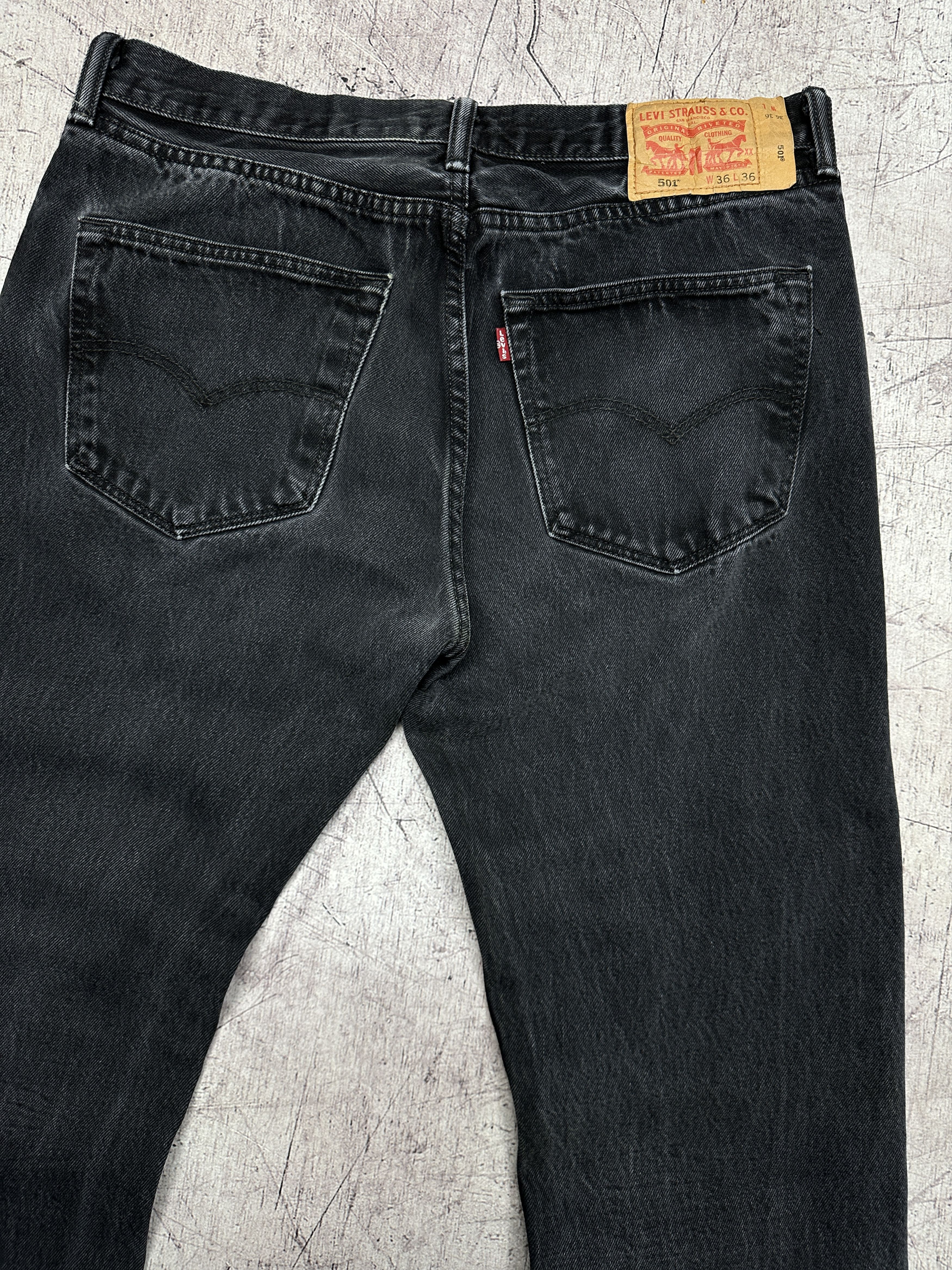 Levi's Levi's 501 Vintage Mens Denim Pants Jeans Size US 36 / EU 52 - 2 Thumbnail