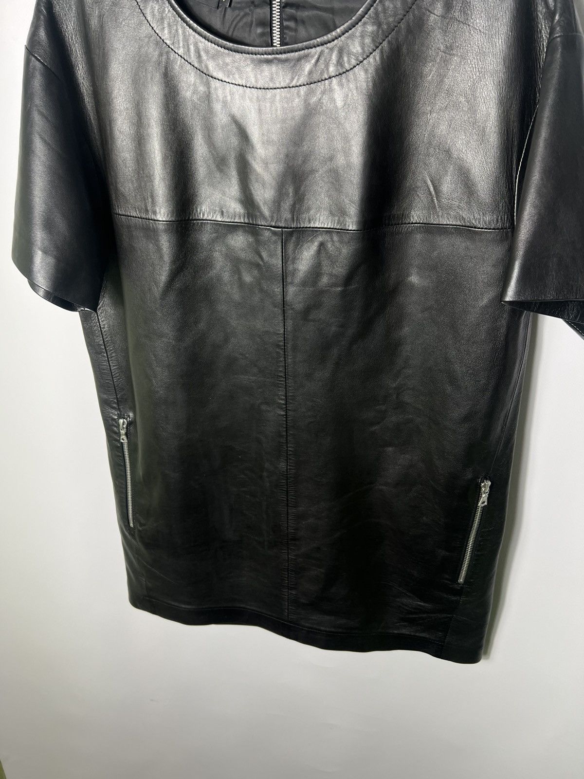 Vintage Vintage luxury designer Ventcouvert Leather Dress Size FR 38 Size S / US 4 / IT 40 - 3 Thumbnail