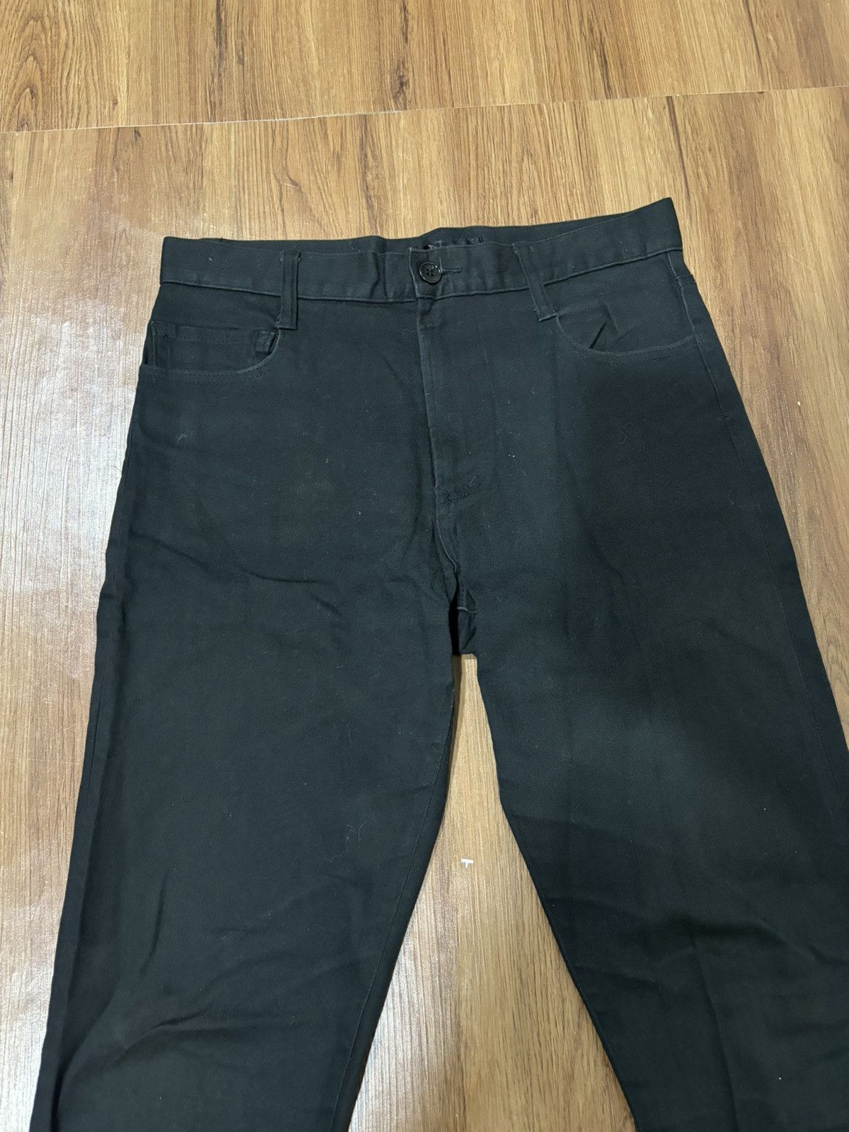Hysteric Glamour × Japanese Brand × Vintage Vintage Hysteric Glamour Super Black Denim Jeans Size US 30 / EU 46 - 3 Thumbnail