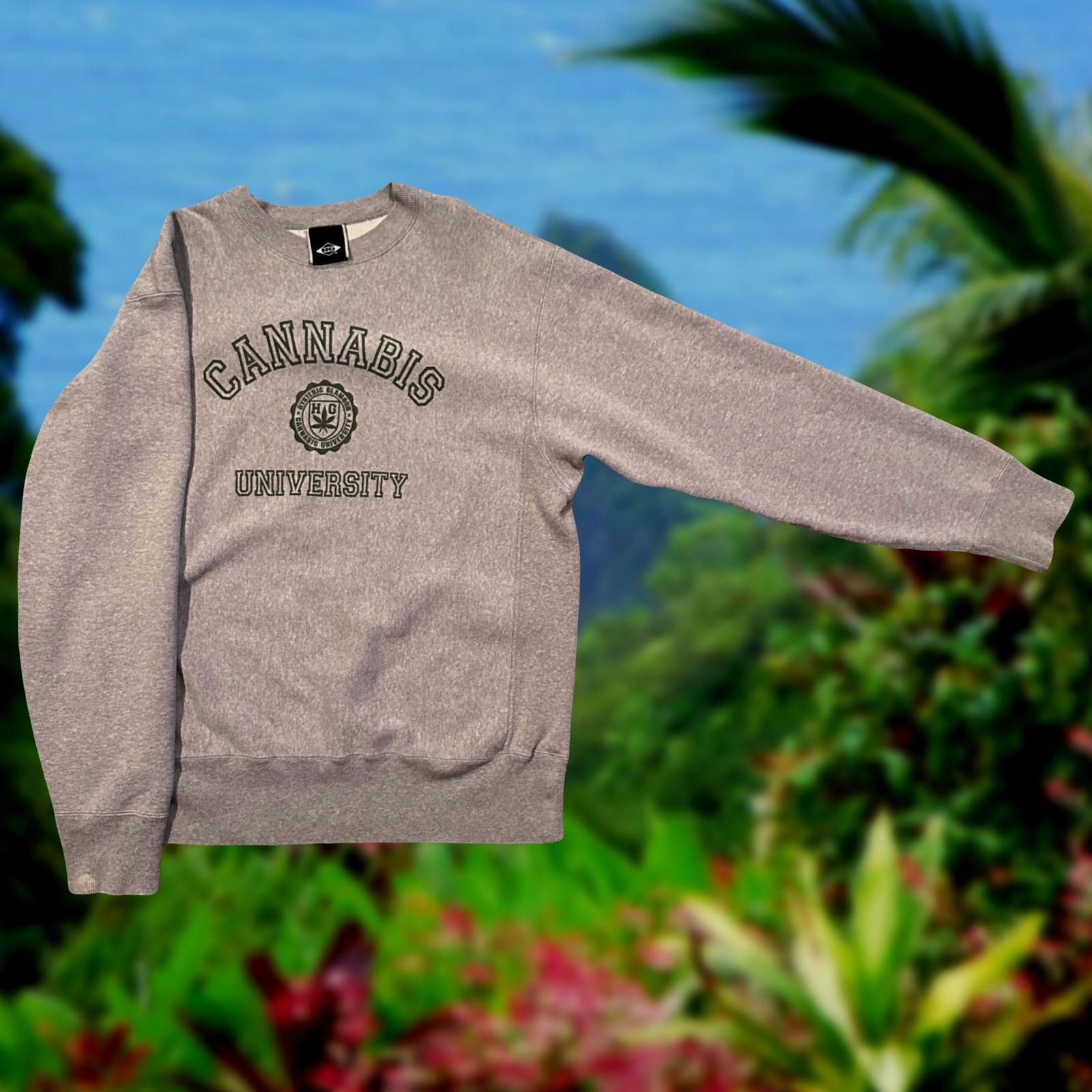 Hysteric Glamour hysteric glamour cannabis university vintage sweatshirt Size US L / EU 52-54 / 3 - 1 Thumbnail