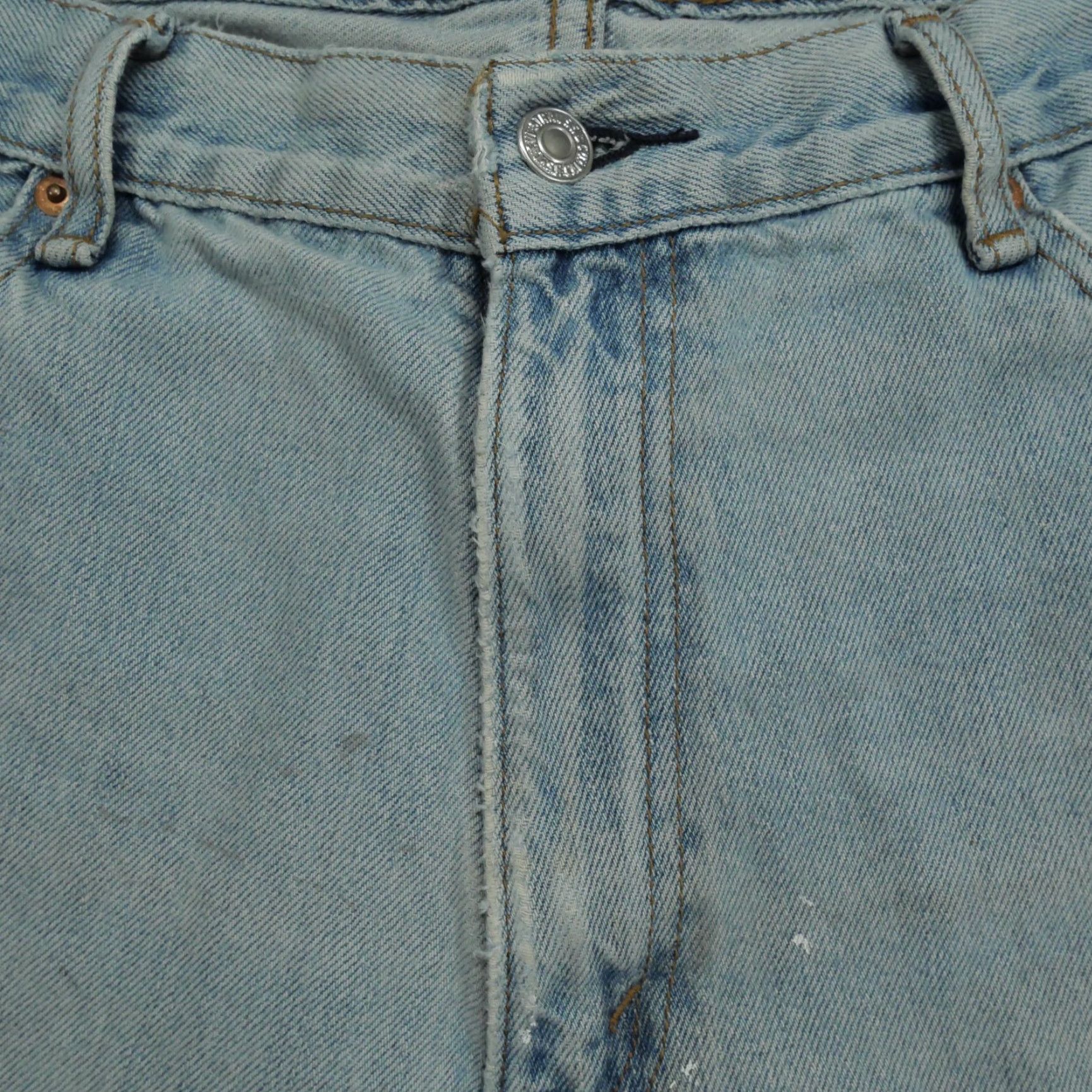 Levi's VINTAGE Levi's 560 Jeans Mens 36x34 Blue Distressed Grunge Tapered Baggy 90s Men Jeans Size US 36 / EU 52 - 5 Thumbnail
