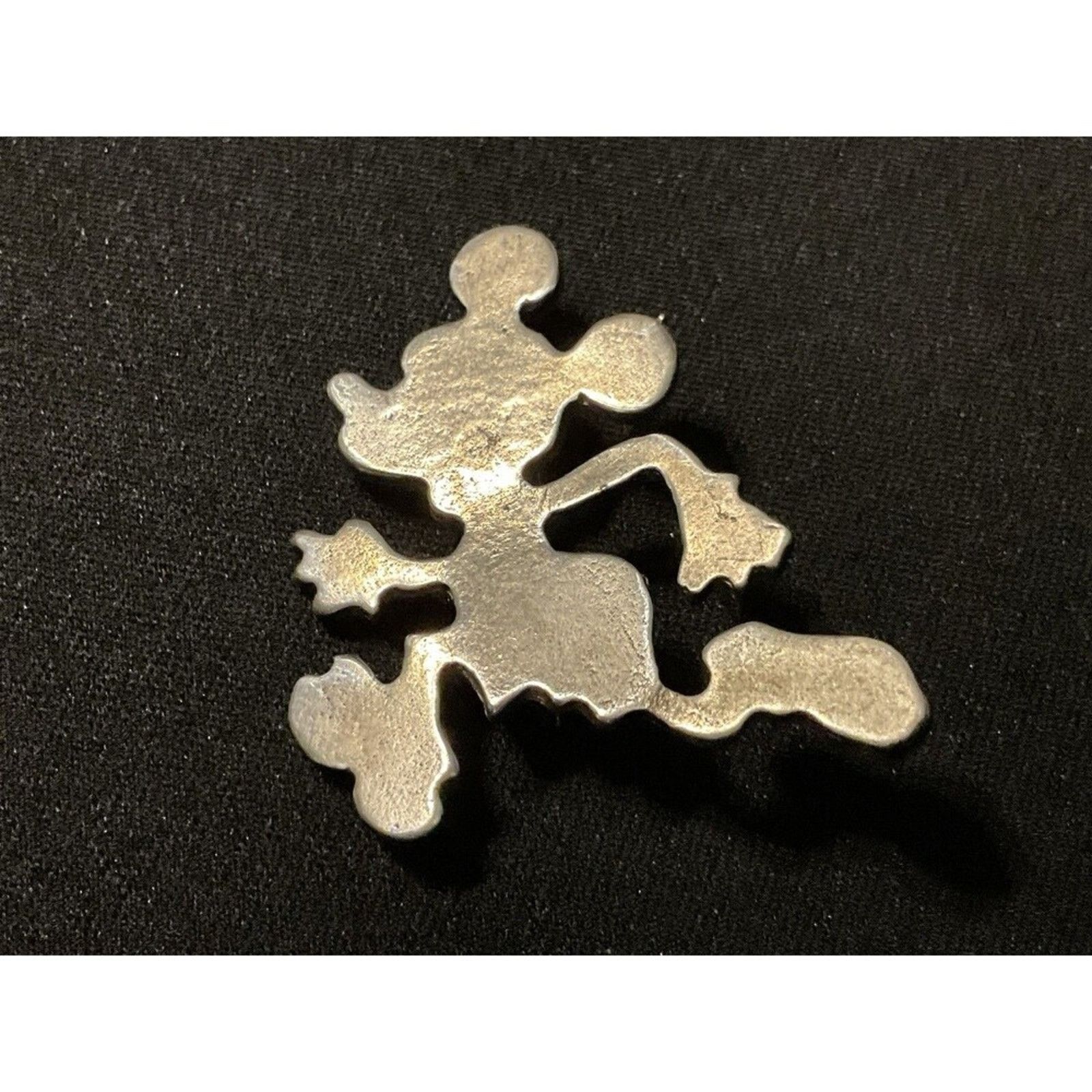 Disney 925 Sterling Silver Disney Mickey Mouse Vintage Brooch Size ONE SIZE - 1 Thumbnail