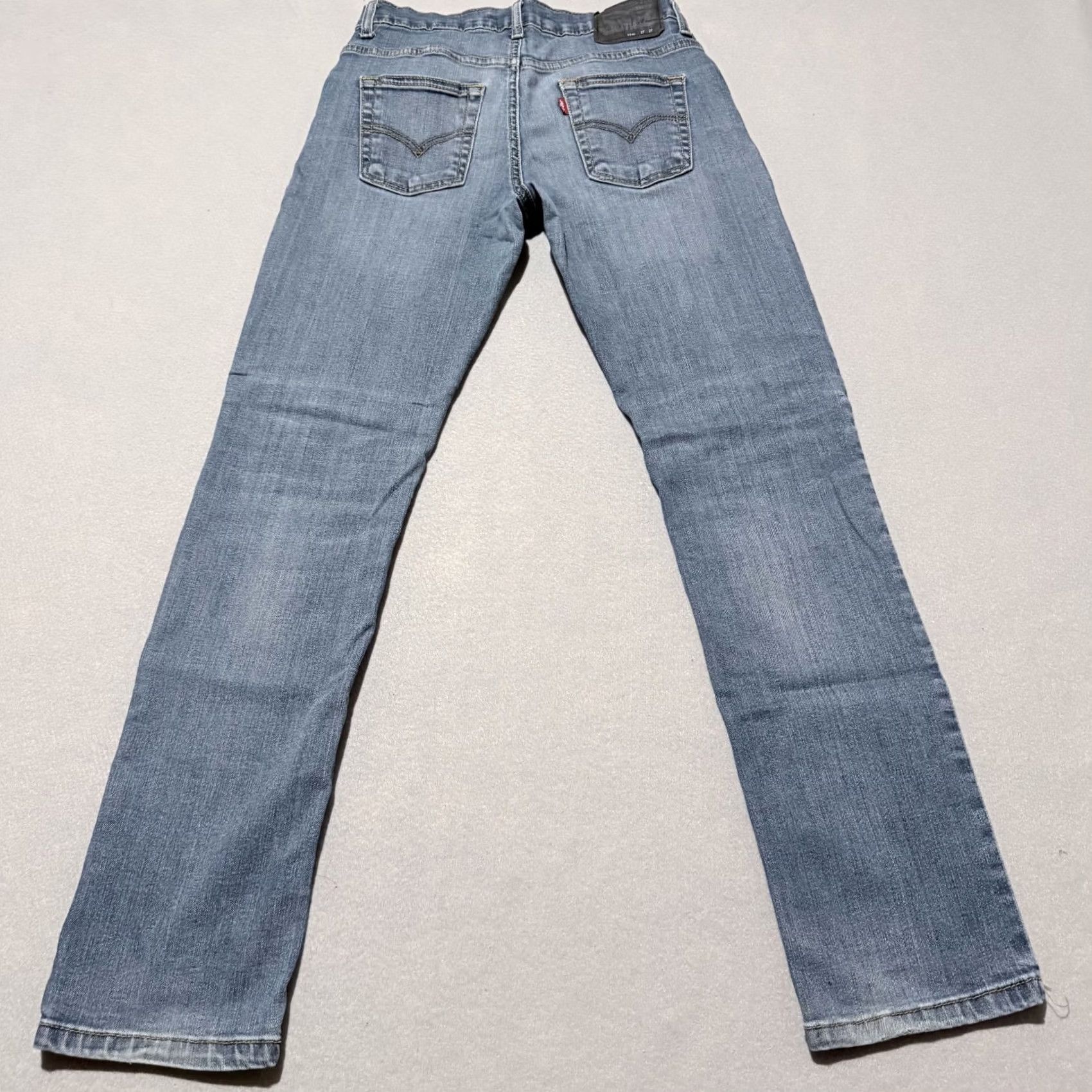 Levi's Levi's 511 Jeans Women Blue 14 Slim Straight Denim Stretch 27x28 Middle Rise 5-Pocket City Size 36" / US 14 / IT 50 - 2 Thumbnail