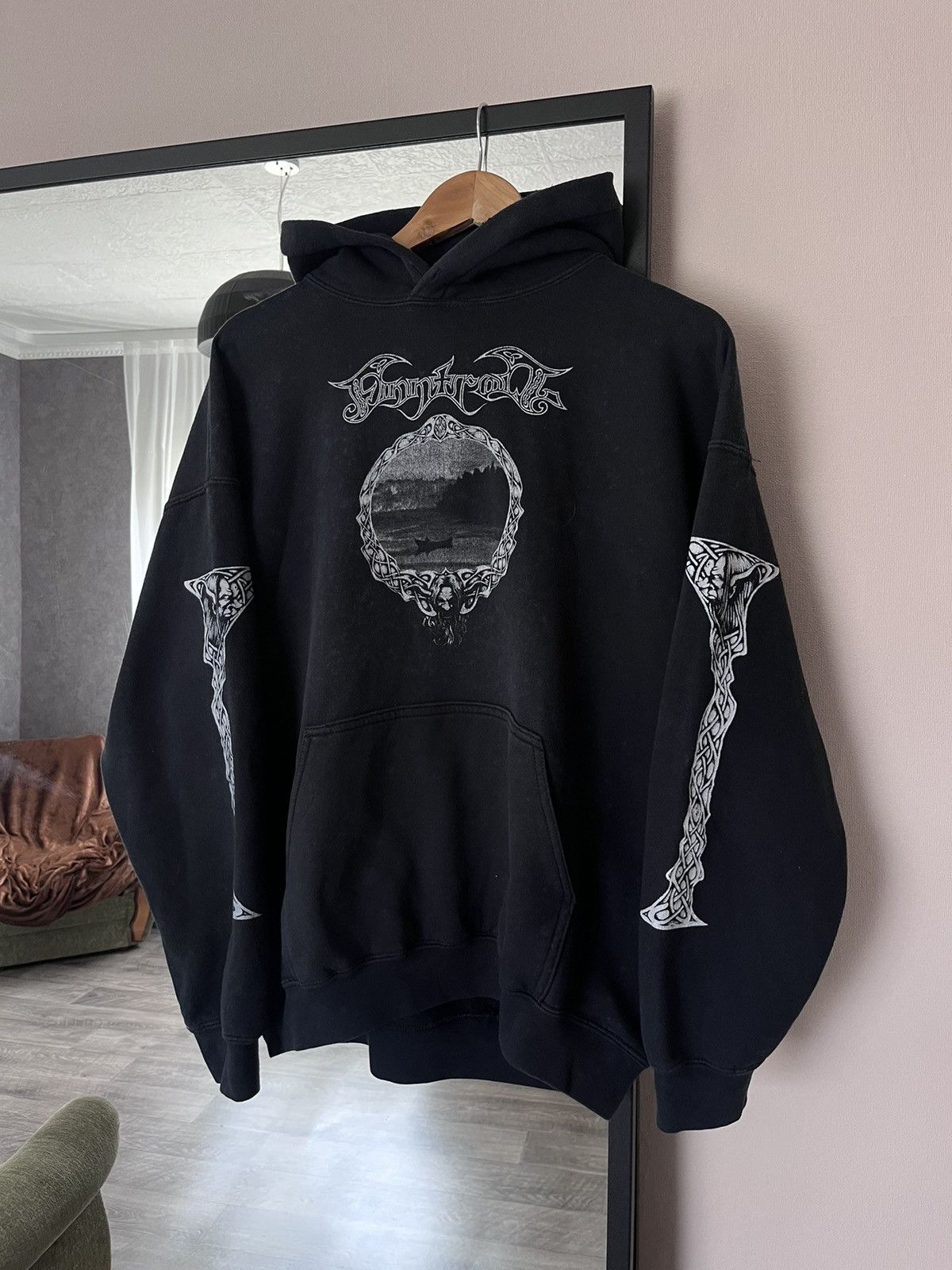 Band Tees Vintage 2007 Finntroll Manslaughter Black Metal Band Tee Size US L / EU 52-54 / 3 - 1 Thumbnail