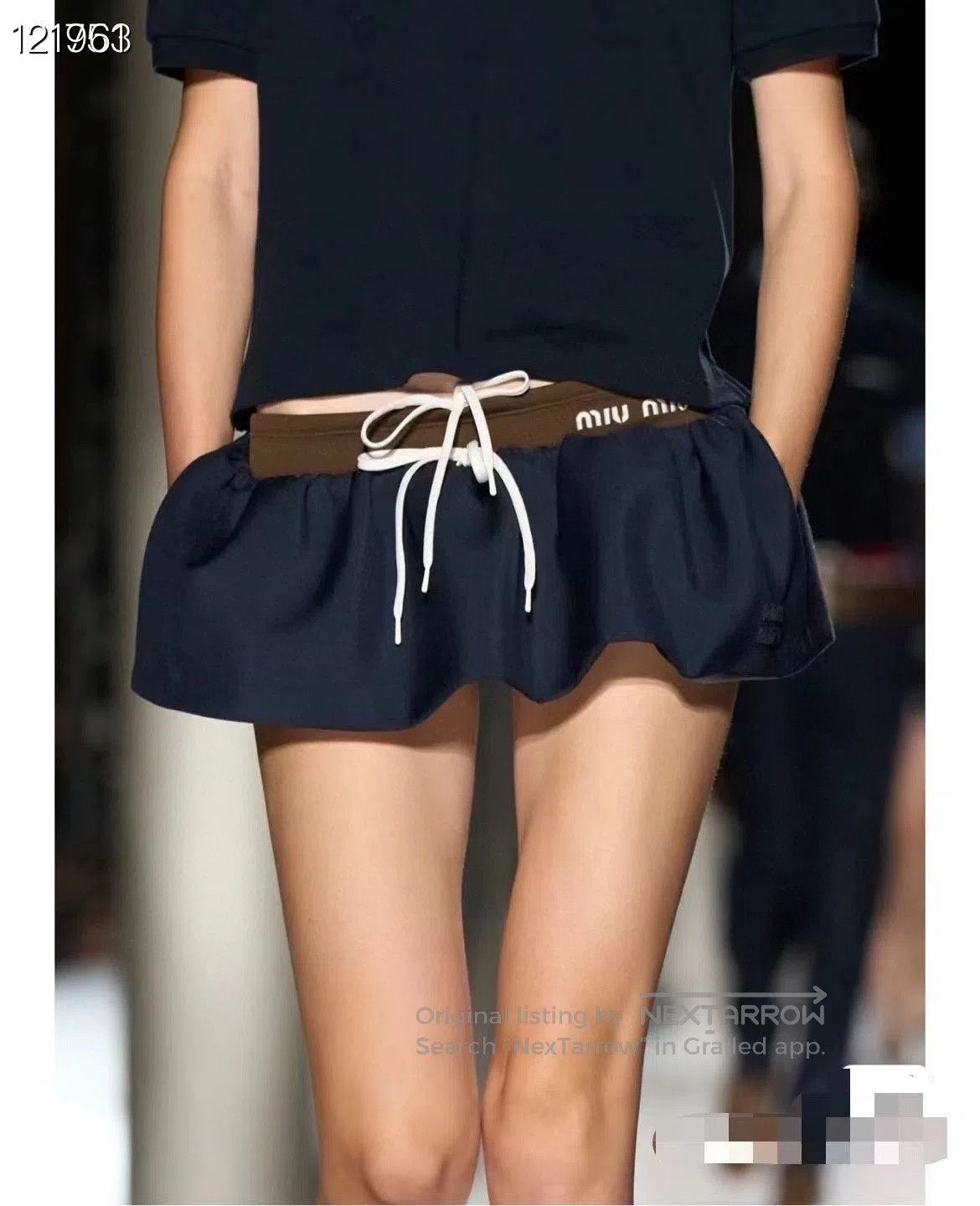 Miu Miu Miumiu SS24 Casual Mini Skirt. Size 37" - 7 Thumbnail