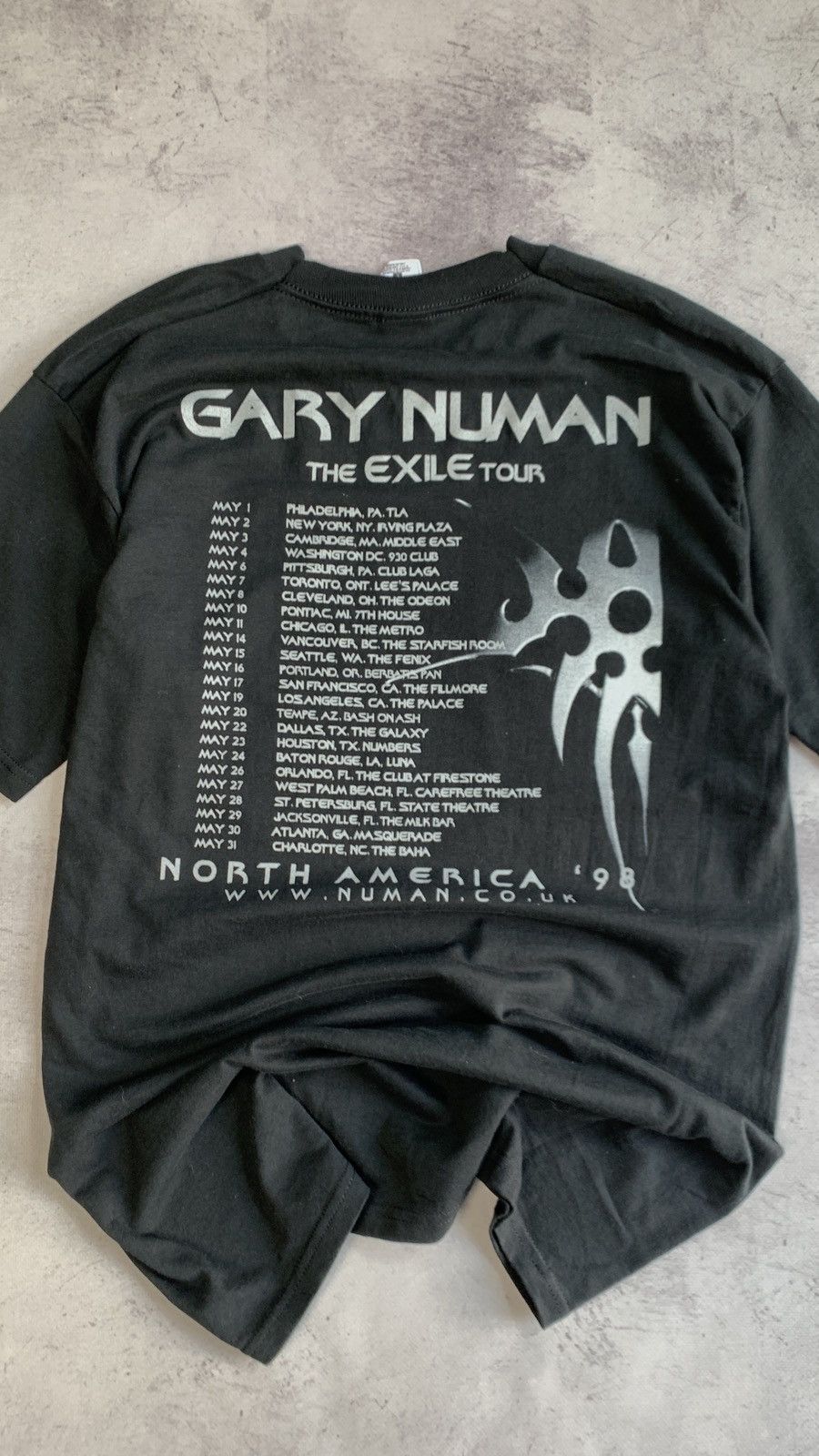Band Tees × Vintage Vintage Gary Numan Exile 98 Tour T Shirt Size US L / EU 52-54 / 3 - 17 Thumbnail