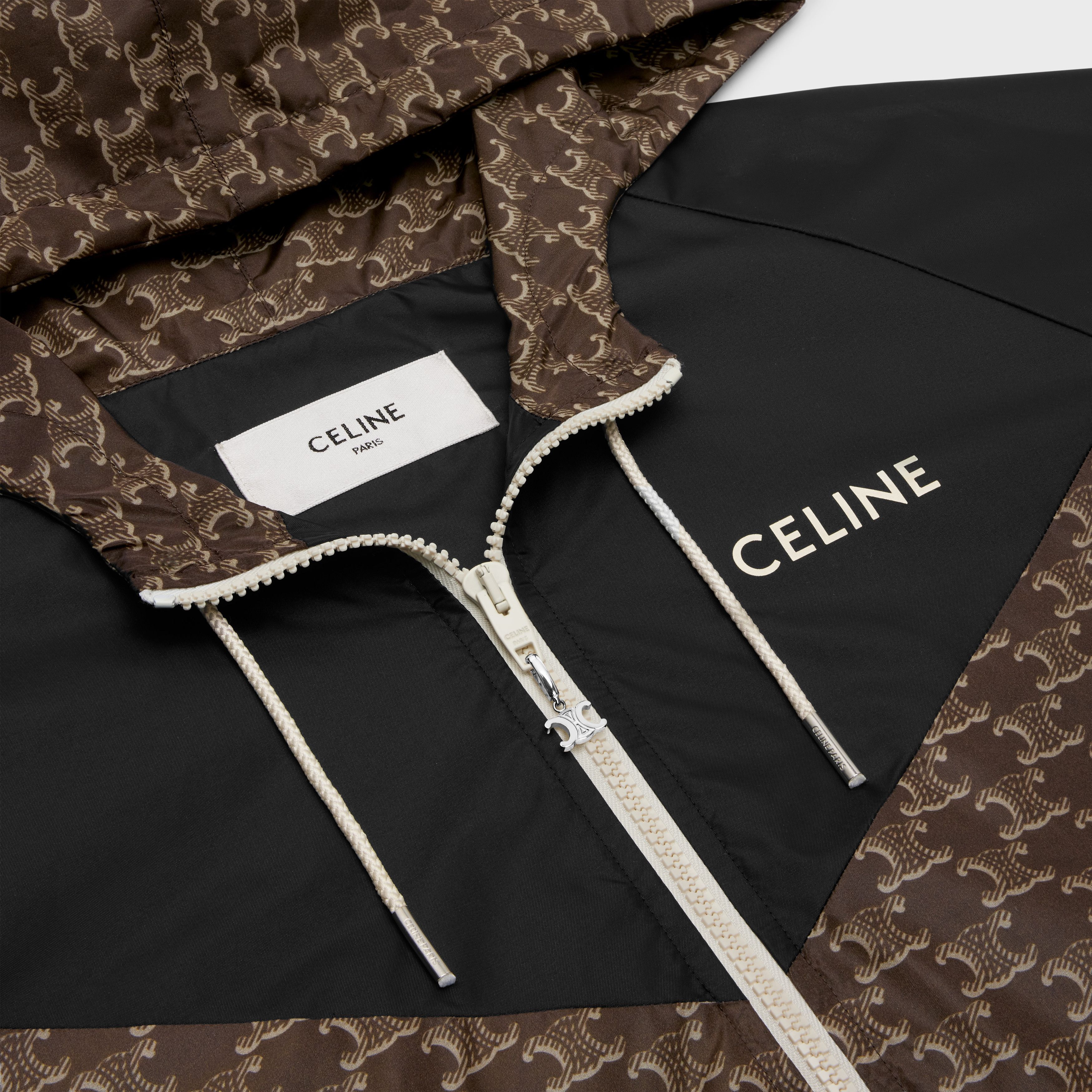 Celine o1bcso1str0925 2W343344N Blouson Jacket in Beige/Black Size US XL / EU 56 / 4 - 3 Thumbnail