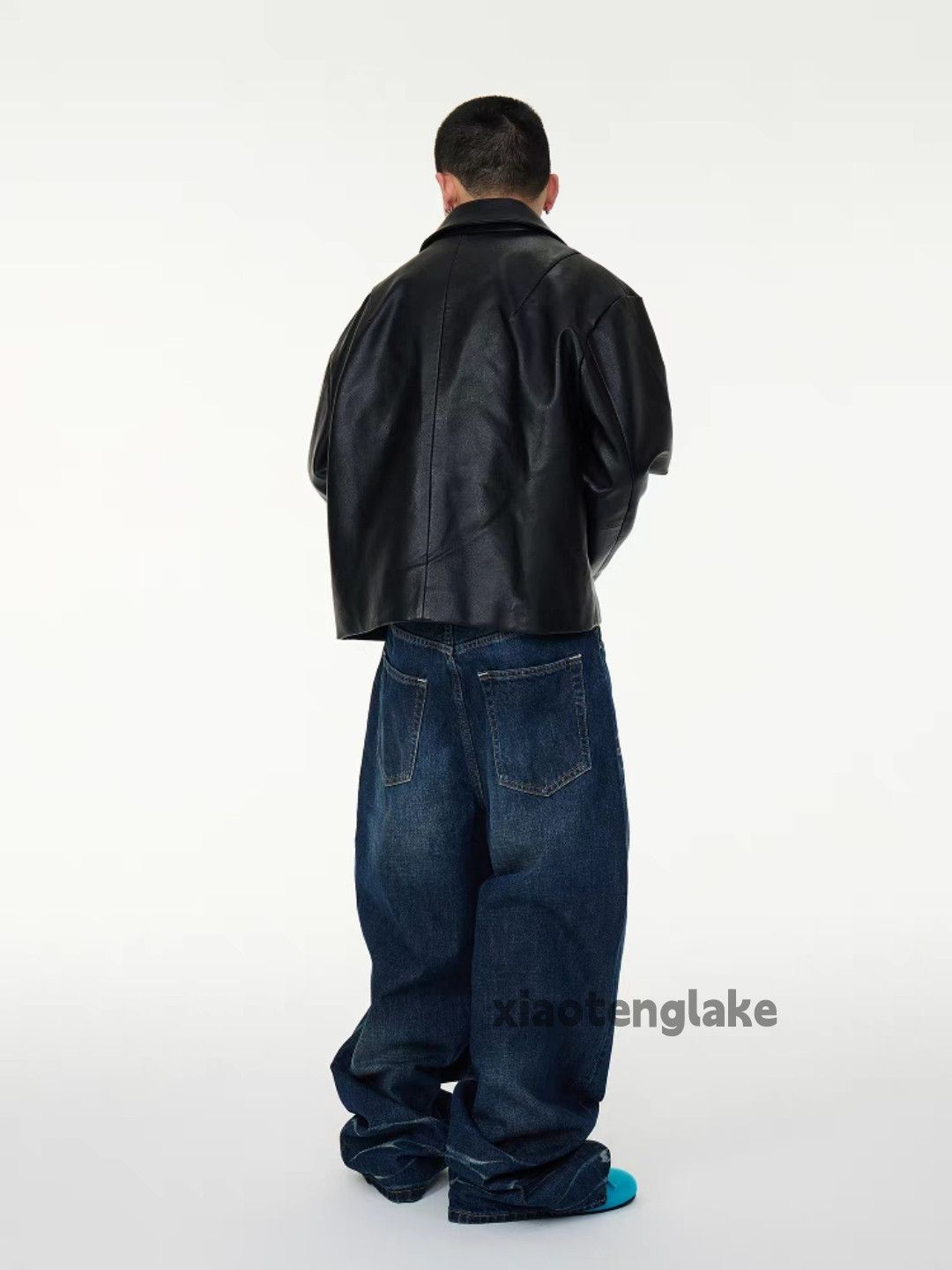 Jean × Vintage Utility washed faded loose hiphop y2k baggy jeans Size US 34 / EU 50 - 2 Thumbnail