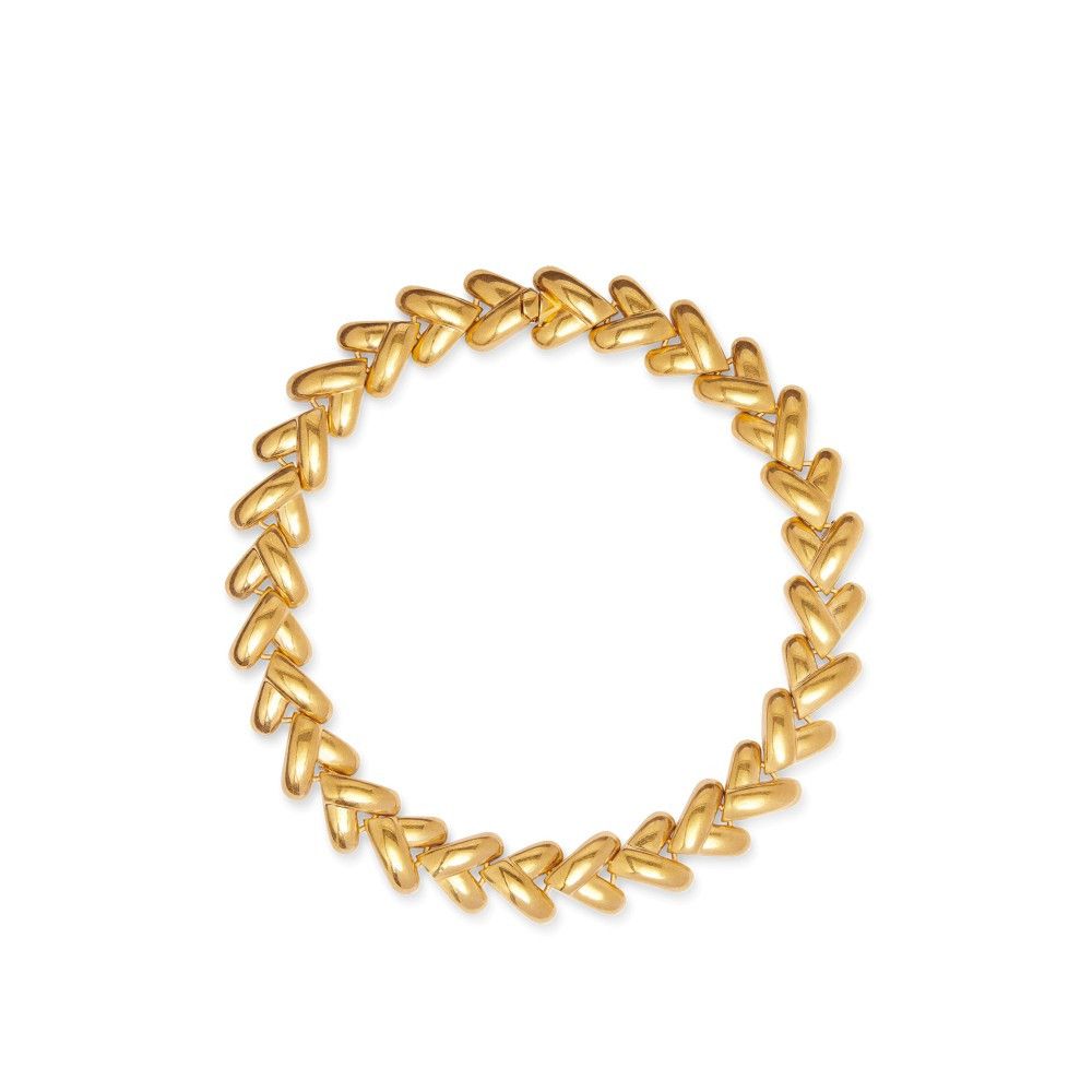 Tom Ford o1loc1c0625 JW079 Size: OS / Brass Amor Necklace in Gold Size ONE SIZE - 1 Thumbnail