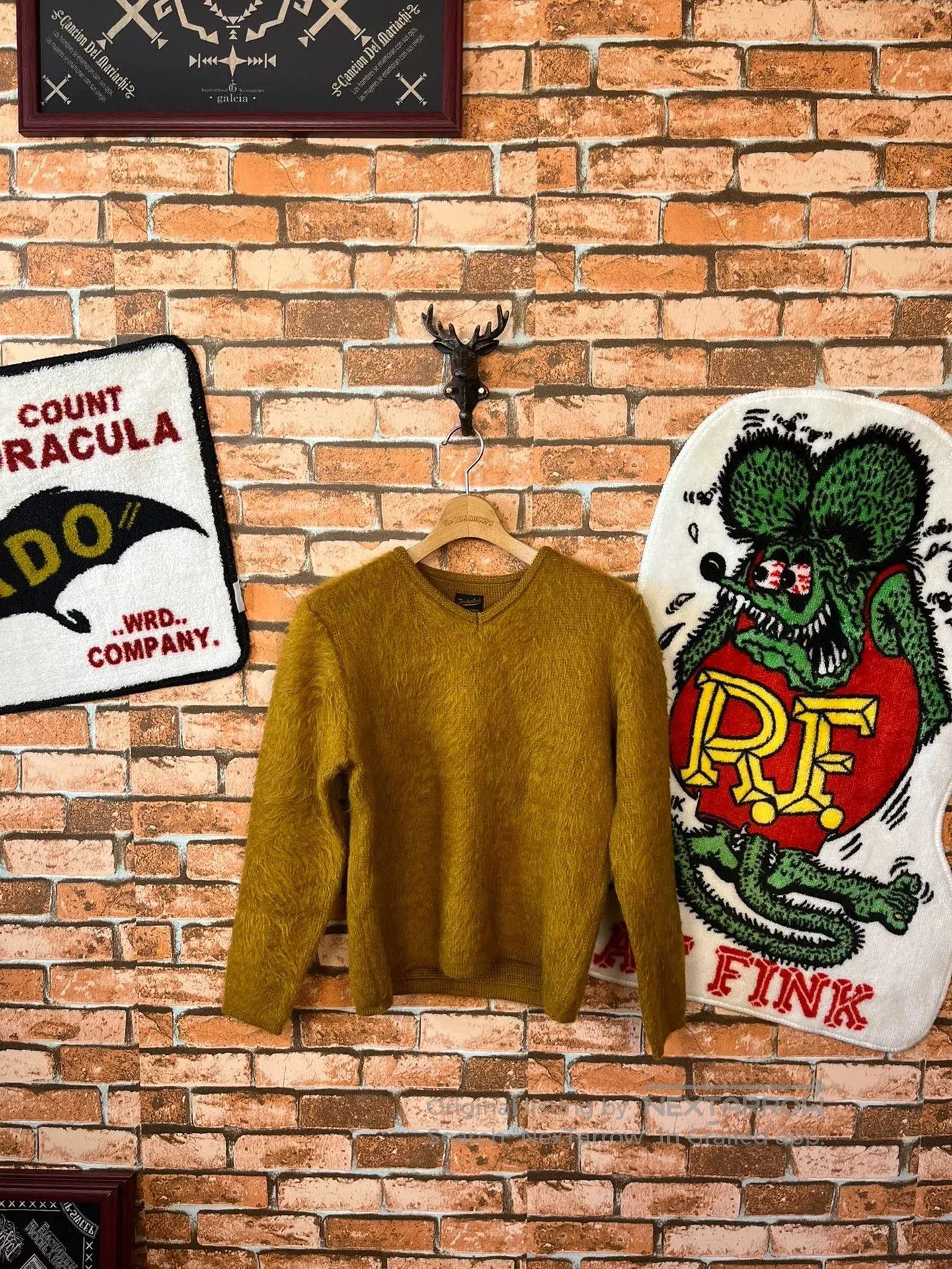 Tenderloin Tenderloin Mustard Yellow Sweater. Size US S / EU 44-46 / 1 - 1 Thumbnail