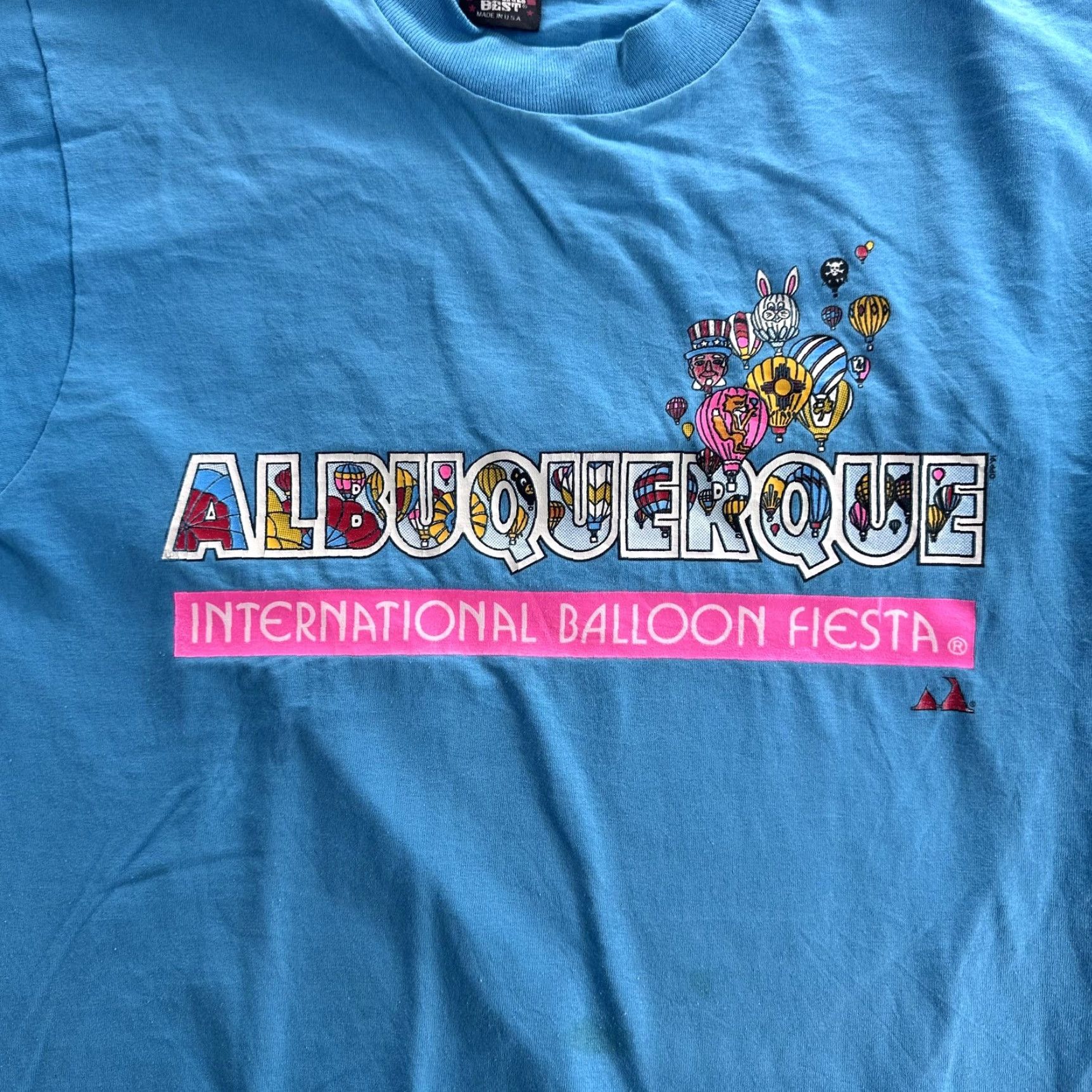 Vintage VINTAGE Albuquerque International Balloon Fiesta Shirt Mens Large Made USA 90s Size US L / EU 52-54 / 3 - 2 Thumbnail