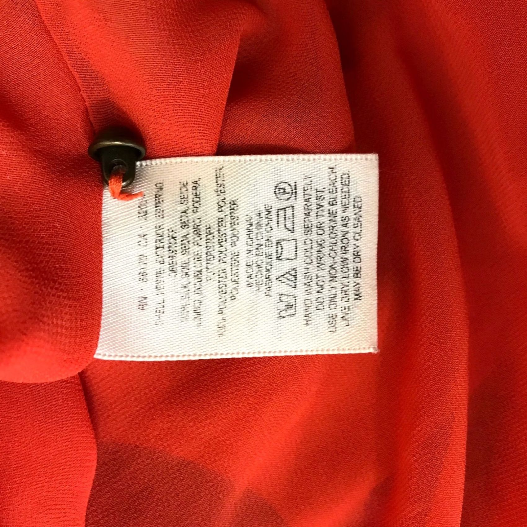 Vintage VINTAGE? (note: original not vintage) Marve Orange Floral Sleeveless Mock Neck A-Line Midi Dress XXS Size XXS / US 00 / IT 34 - 8 Thumbnail