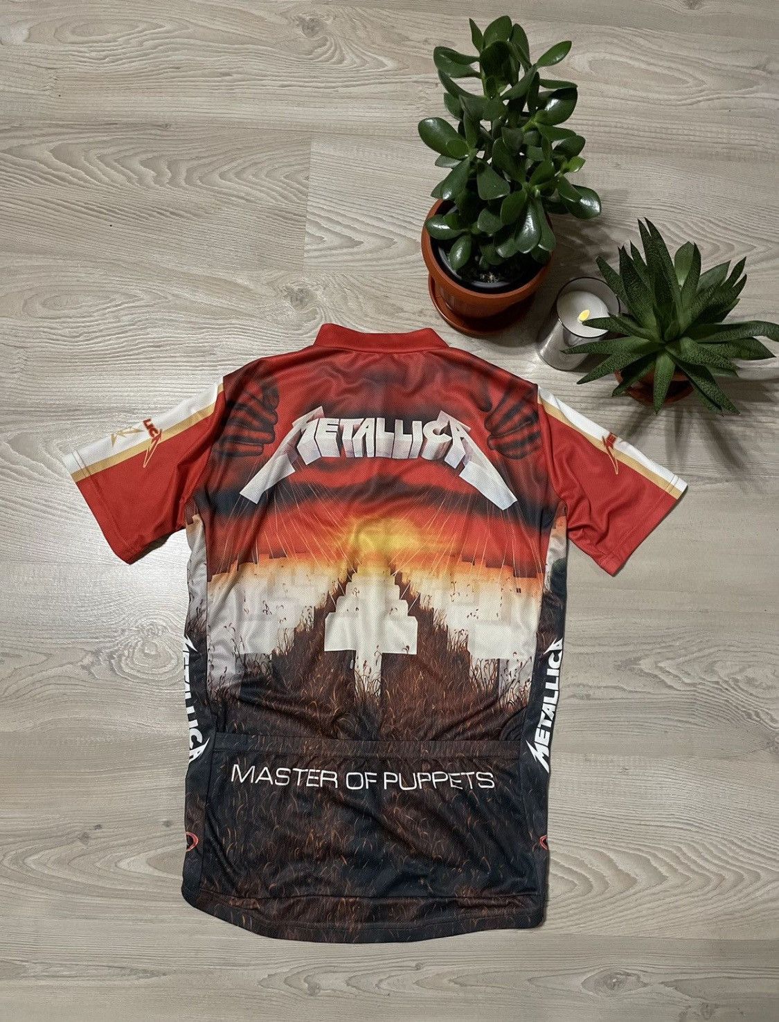 Metallica Metallica Vintage RARE Cycle Jersey Size US M / EU 48-50 / 2 - 3 Thumbnail
