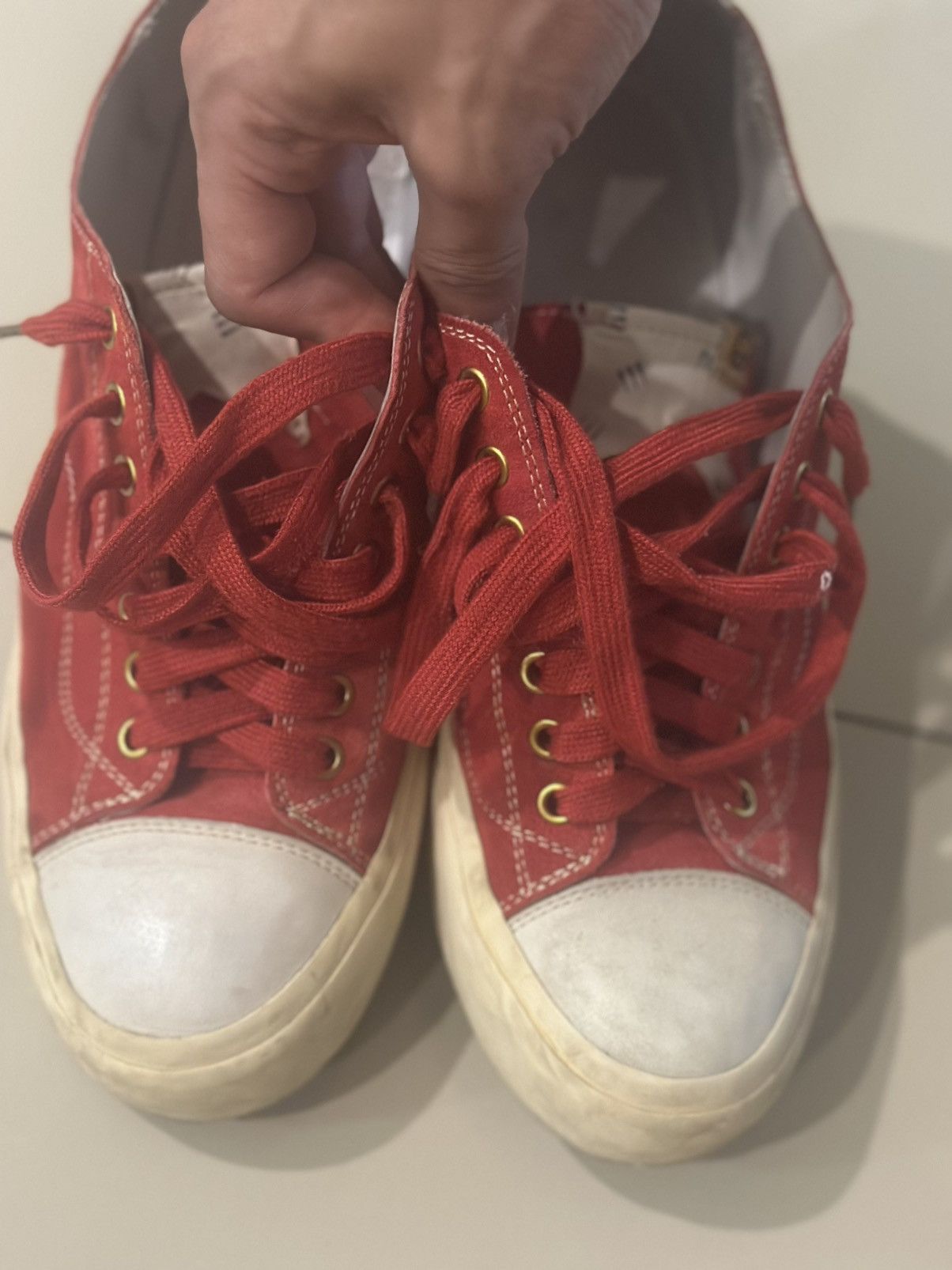 Visvim Visvim Skagway SS14 suede leather low top 9.5us Size US 9.5 / EU 42-43 - 1 Thumbnail