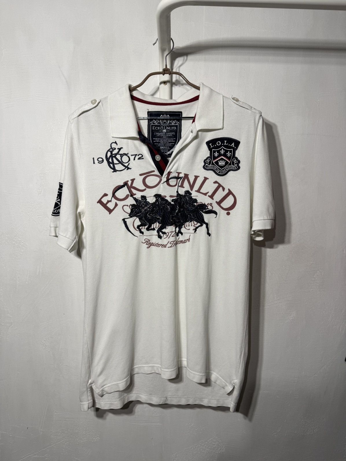 Ecko Unltd. Ecko Unltd vintage chief kief polo shirt embroided size M L Size US M / EU 48-50 / 2 - 1 Thumbnail
