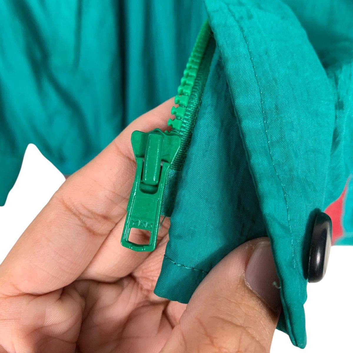 Japanese Brand NISSEKI DASHRACER 100 Green Collar Light Jacket #1661-C74 Size US L / EU 52-54 / 3 - 18 Thumbnail