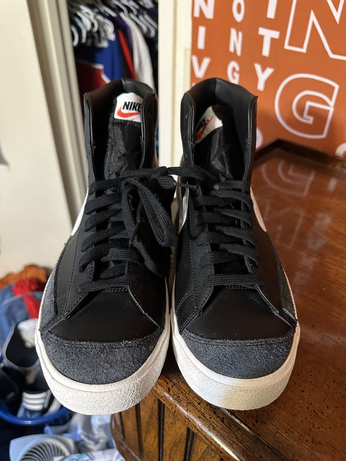 Nike × Vintage Vintage Nike Blazer Mid “I’m With Kap" 2023 size 13 Size US 13 / EU 46 - 3 Thumbnail
