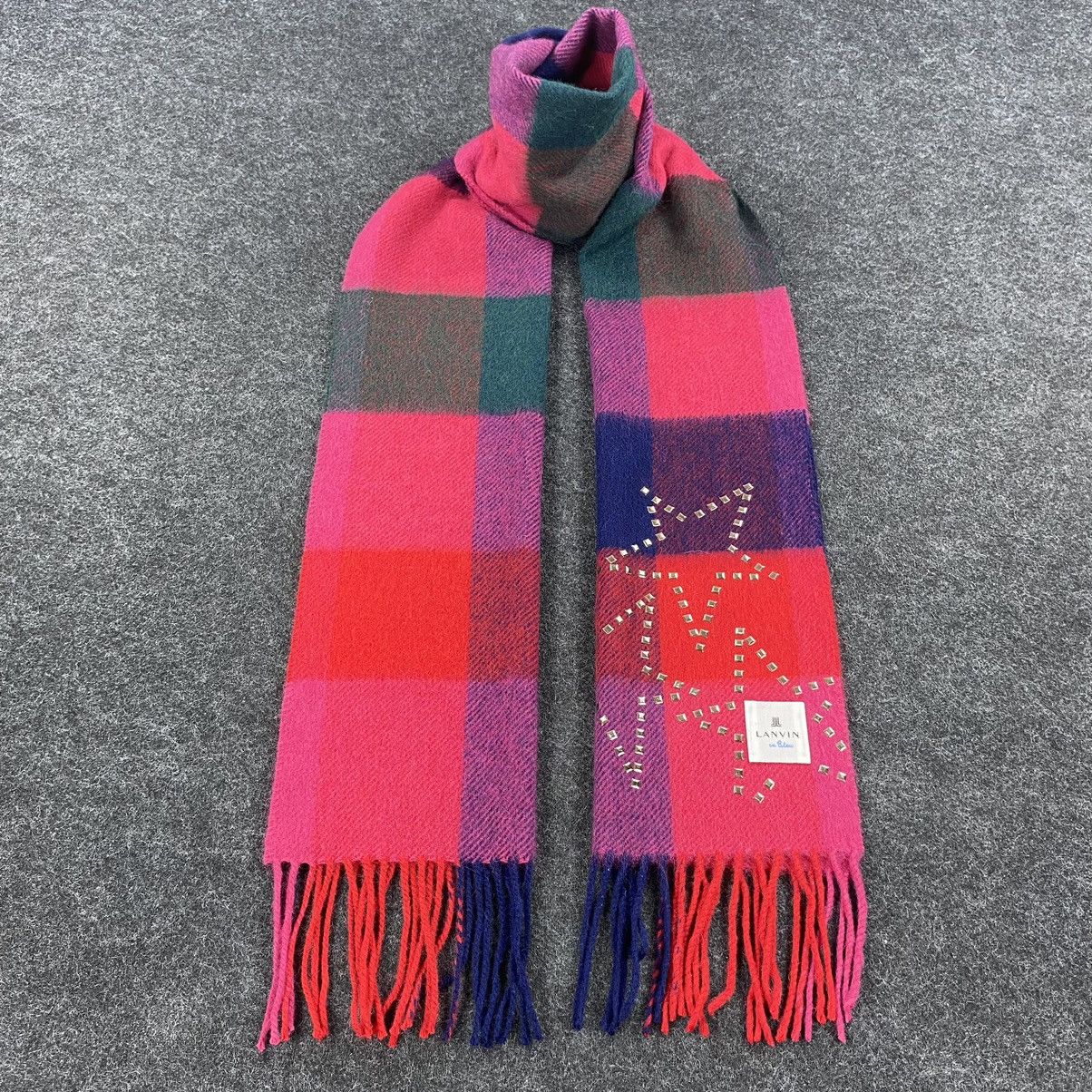Lanvin × Vintage Lanvin Scarf # Muffler # Neckwear # D273 Size ONE SIZE - 1 Thumbnail