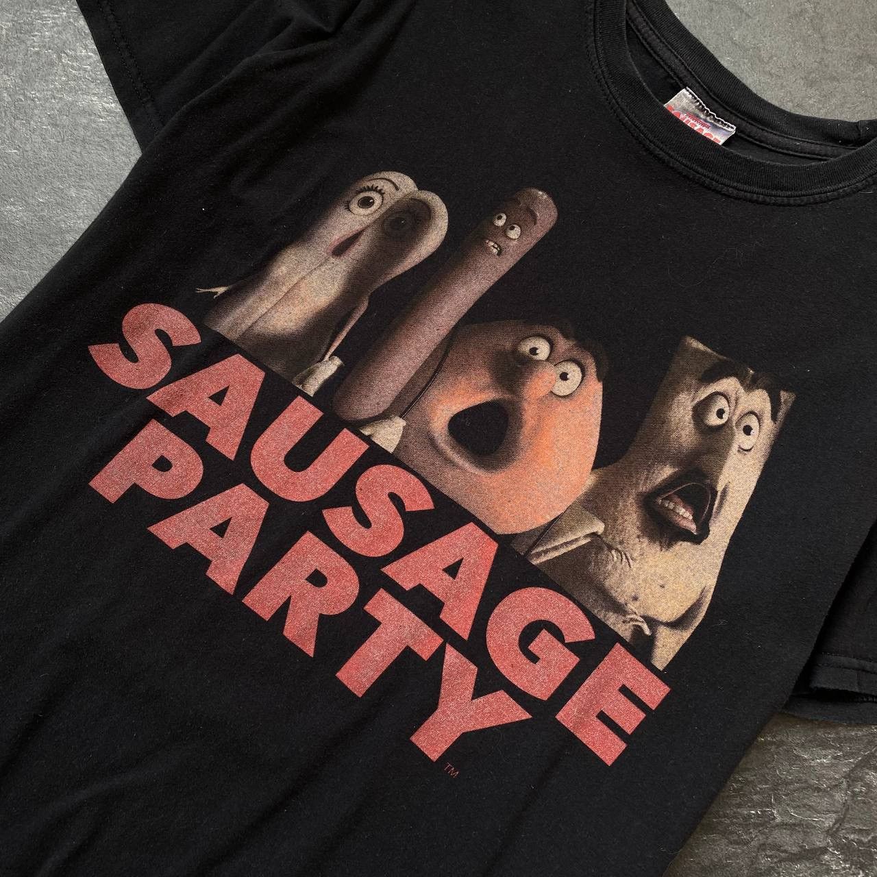 Vintage Vintage big logo sausage party tee shirt Size US M / EU 48-50 / 2 - 2 Thumbnail