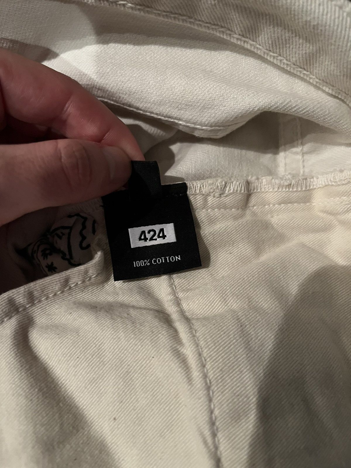 424 424 Bandana Jeans Size US 28 / EU 44 - 9 Thumbnail