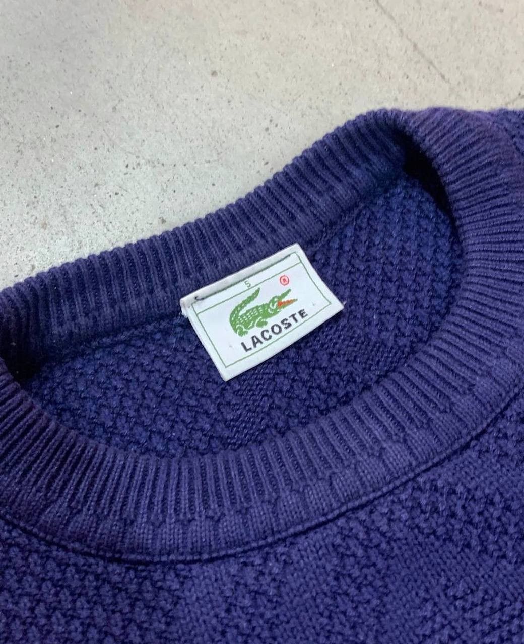 Lacoste 90's Rare Vintage Lacoste Sweater Crewneck Knitwear Size US L / EU 52-54 / 3 - 4 Thumbnail