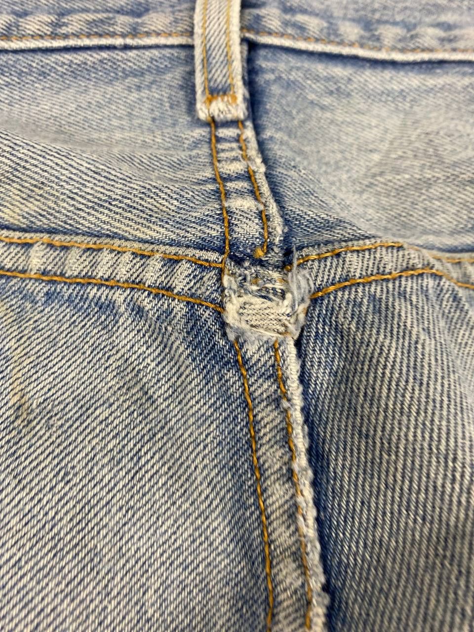 Levi's vintage levis 501xx distressed denim nice design Size US 44 / EU 60 - 6 Thumbnail