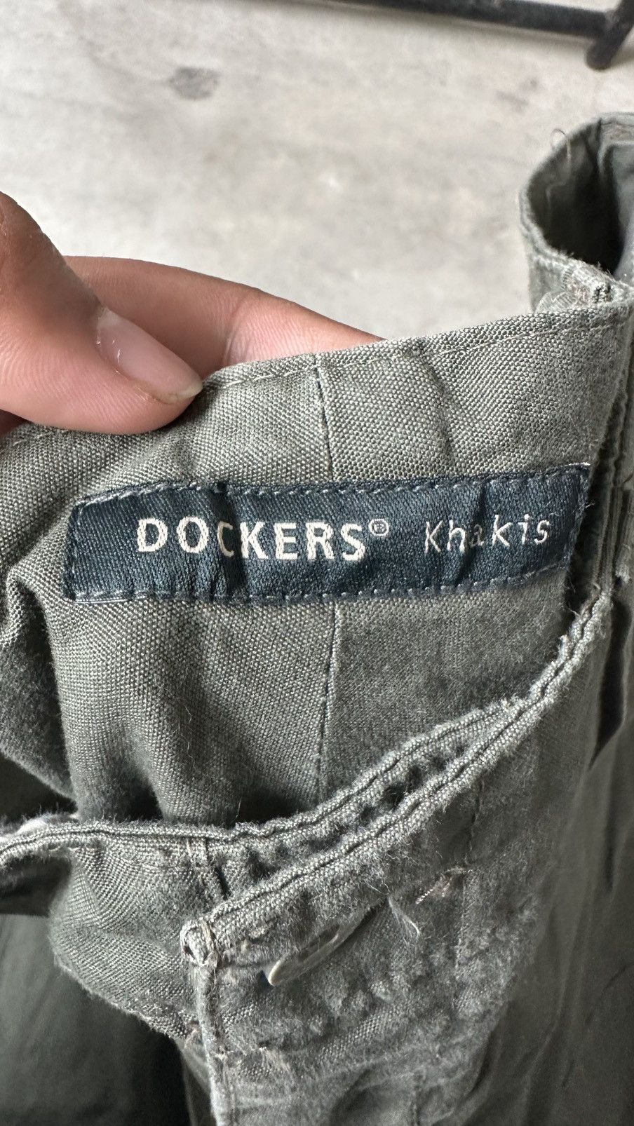 Dockers VINTAGE DOCKERS KHAKIS MILITARY TACTICAL PANT Size US 36 / EU 52 - 6 Thumbnail