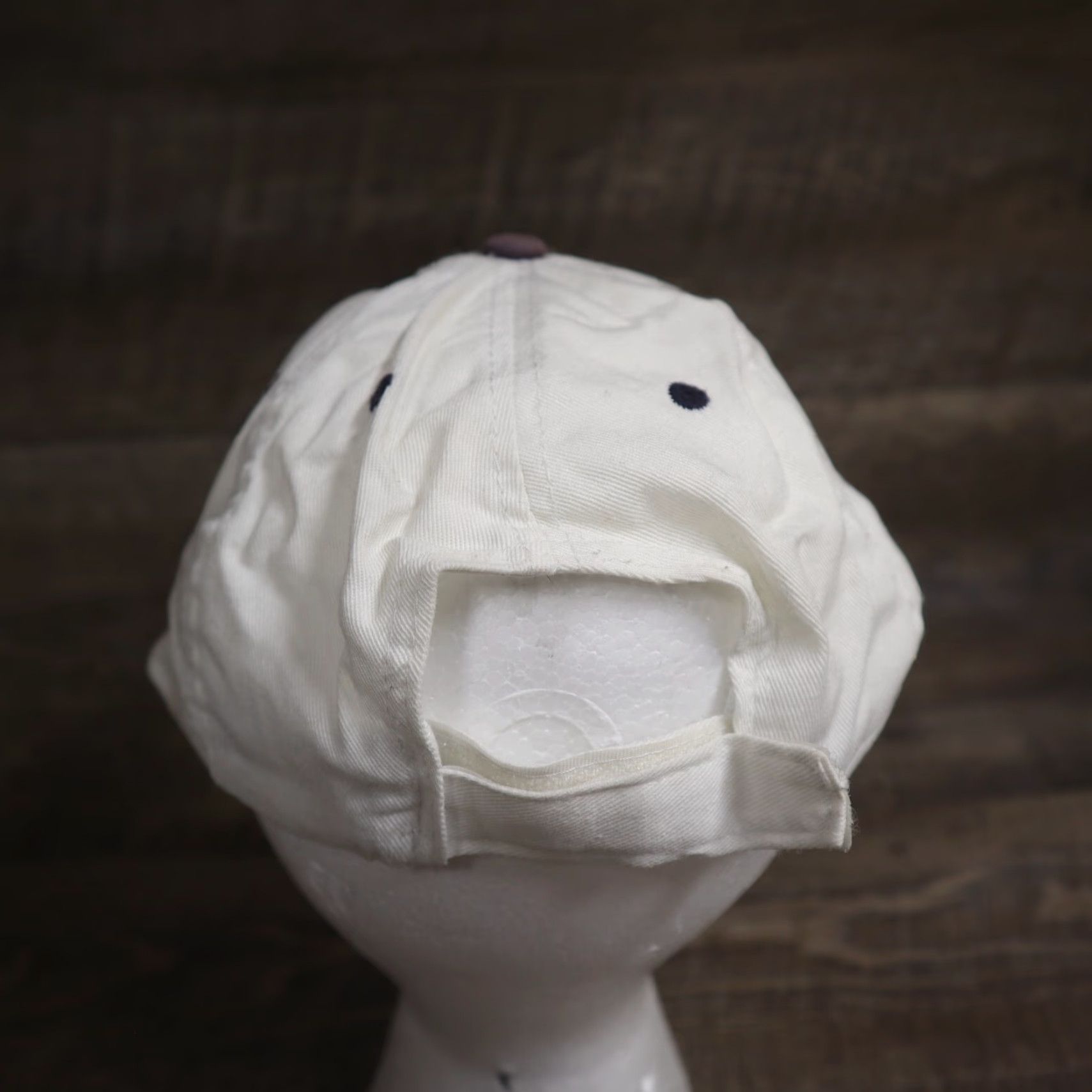 Vintage Hit Wear Freedom First Credit Union Bank White Cap Hat Adjustable Unisex Adults Baseball Cap 100% Cotton White Cap Hat Adjustable Size ONE SIZE - 3 Thumbnail