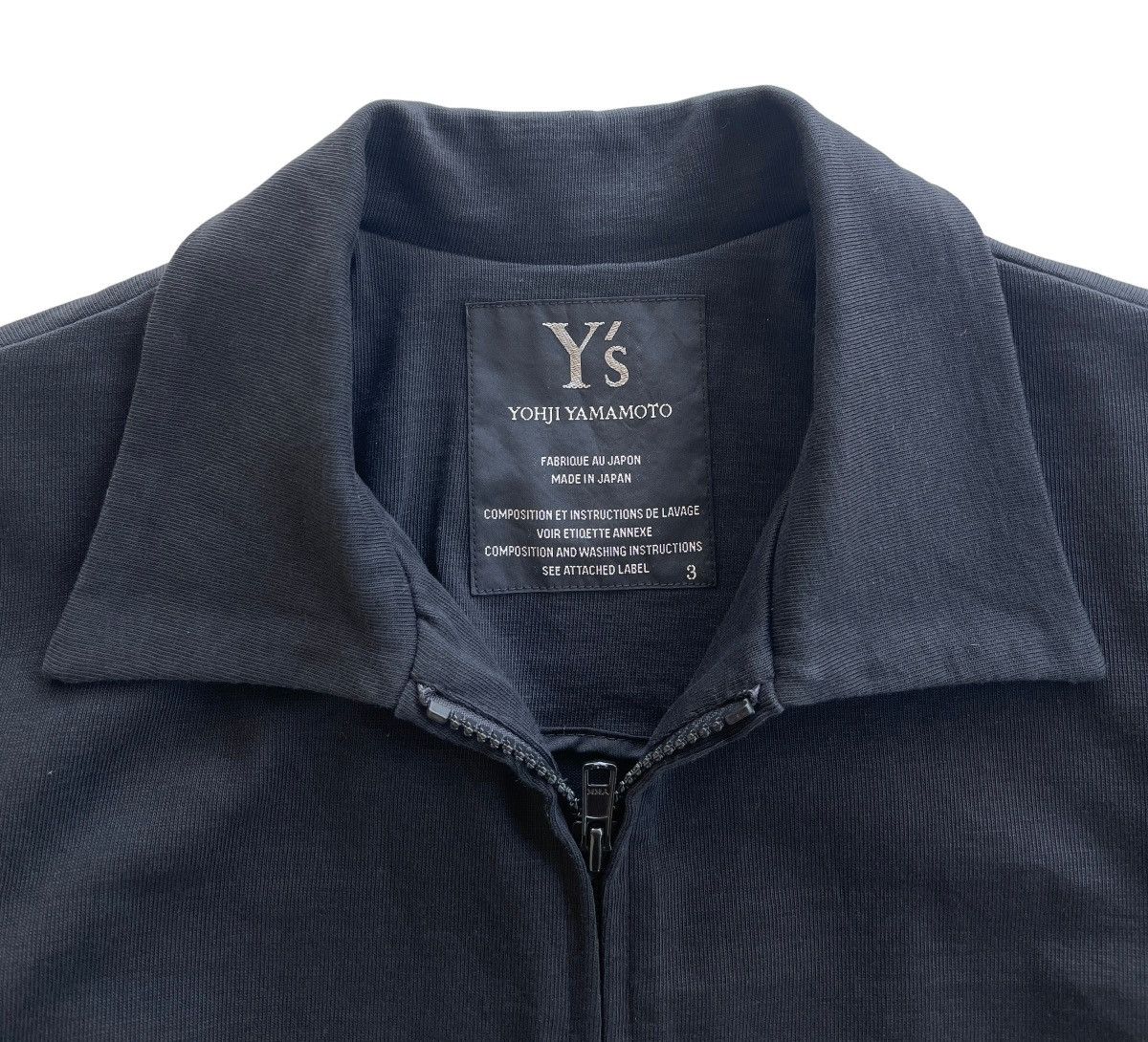 Yohji Yamamoto ARCHIVE !!! Yohji Yamamoto Cropped Bomber Jacket Size M / US 6-8 / IT 42-44 - 5 Thumbnail