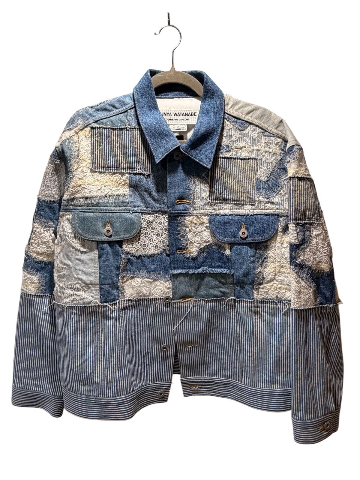 Junya Watanabe Junya Watanabe denim patch jacket Size US M / EU 48-50 / 2 - 1 Thumbnail
