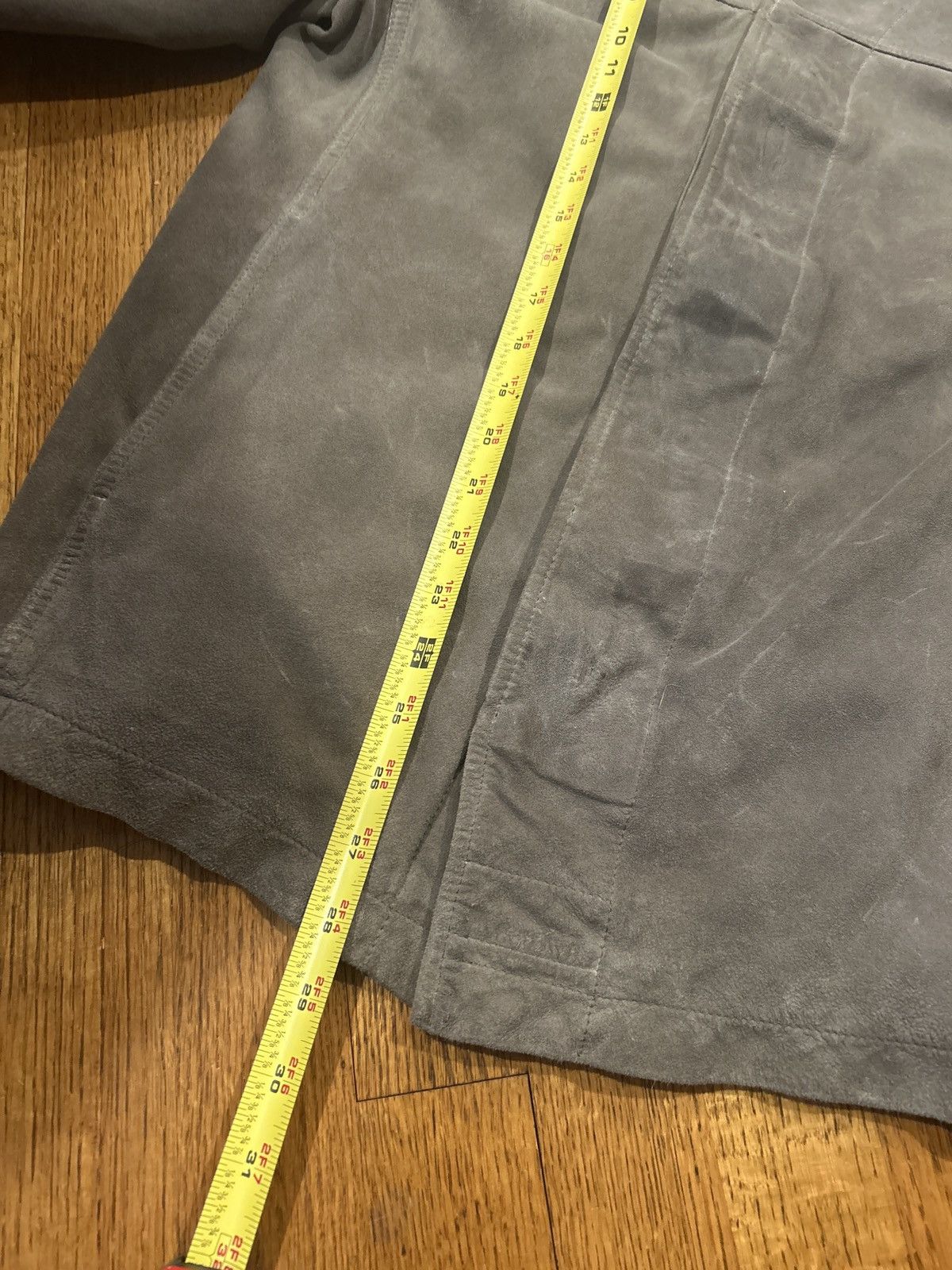 Allsaints Allsaints Suede Shirt Jacket Gray Medium Military Size US M / EU 48-50 / 2 - 10 Thumbnail
